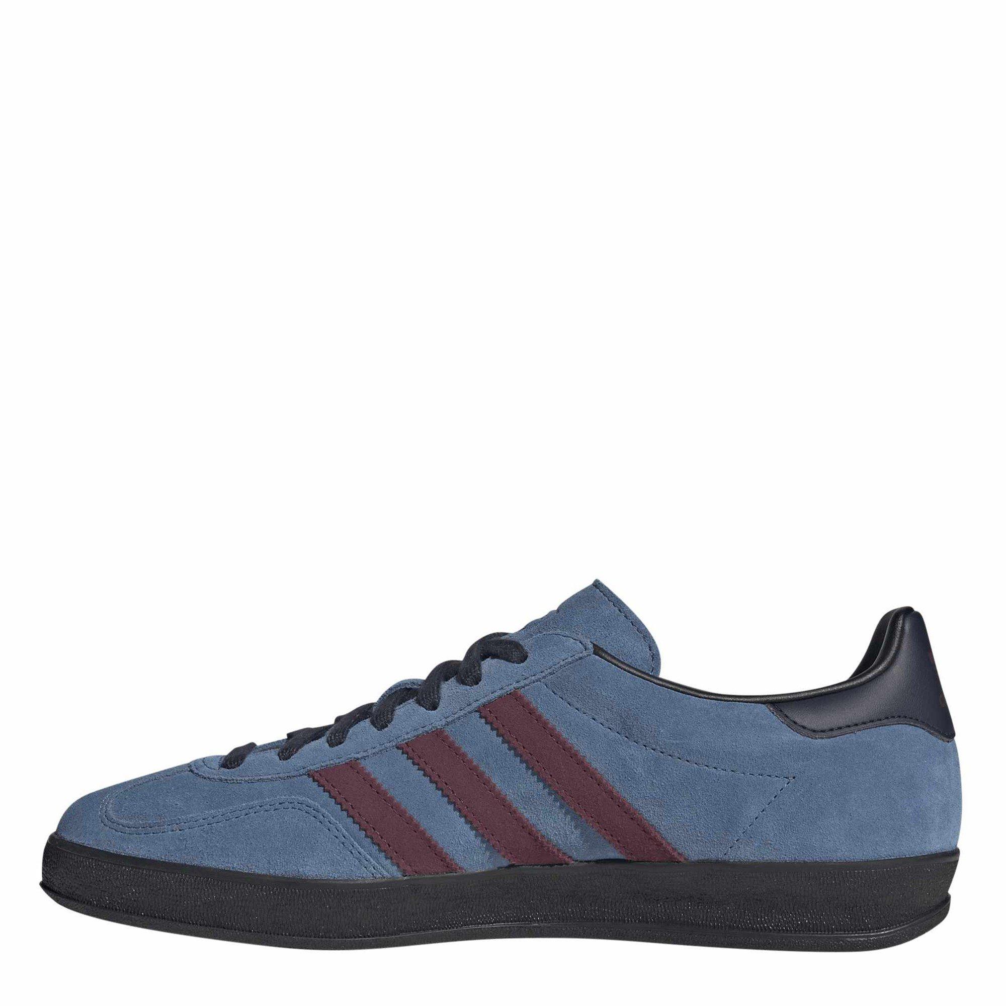 Ink/Maroon - adidas Originals - Gazelle Indoor Shoes - 2