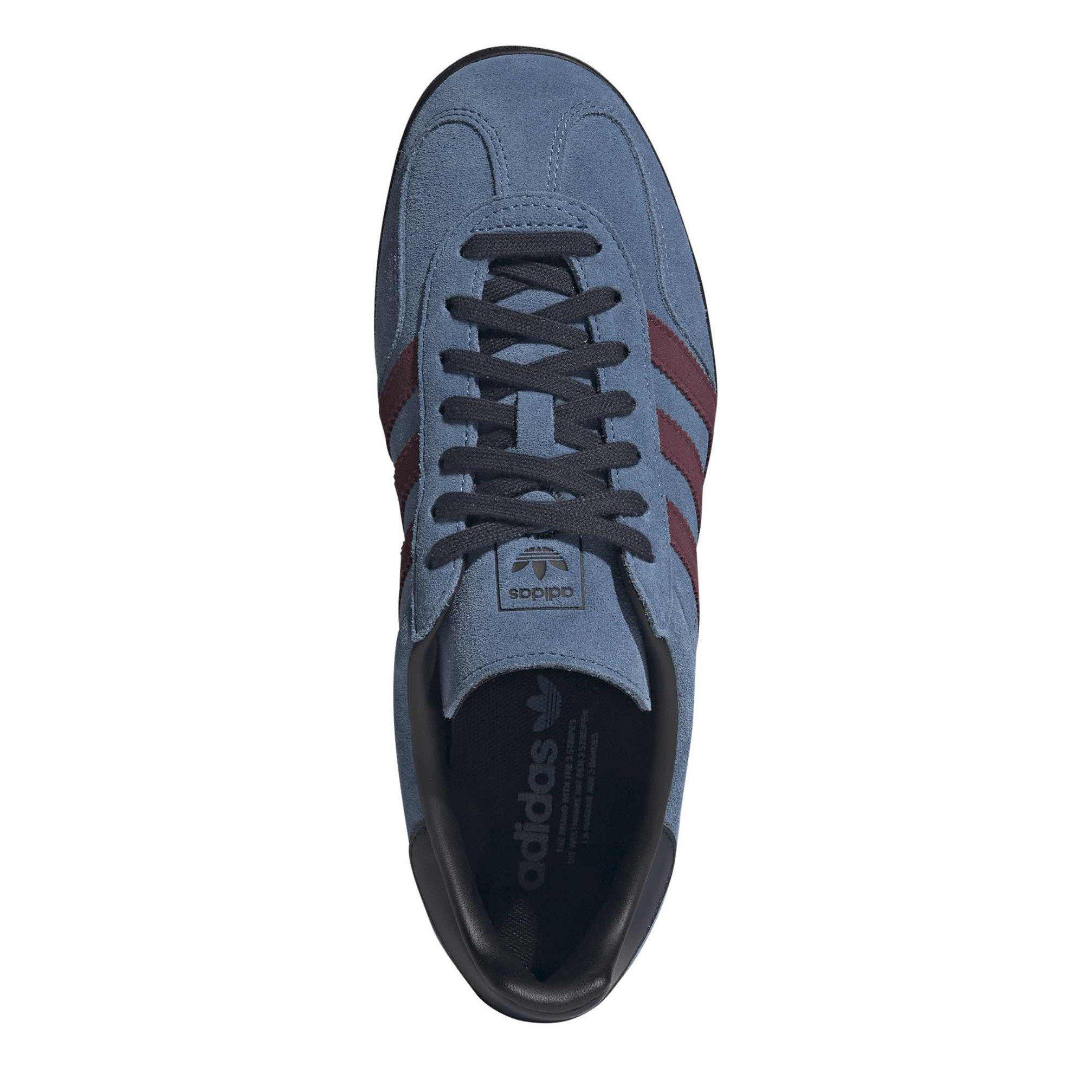 Ink/Maroon - adidas Originals - Gazelle Indoor Shoes - 5