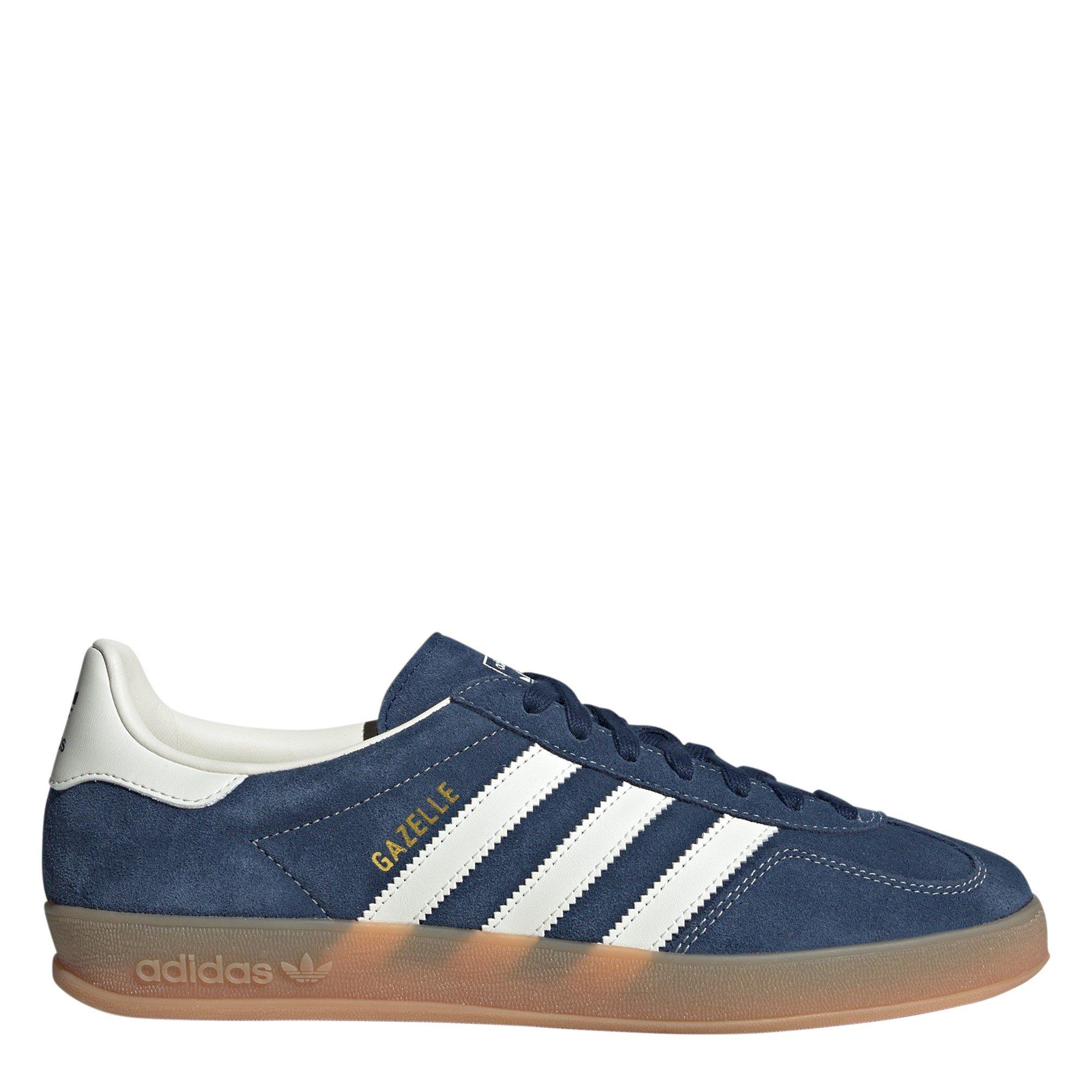 Indigo/White - adidas Originals - Gazelle Indoor Shoes - 1