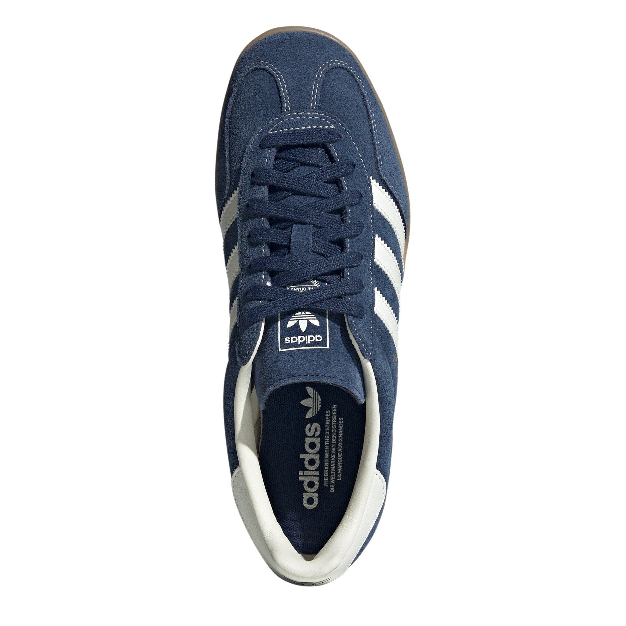 Indigo/White - adidas Originals - Gazelle Indoor Shoes - 5