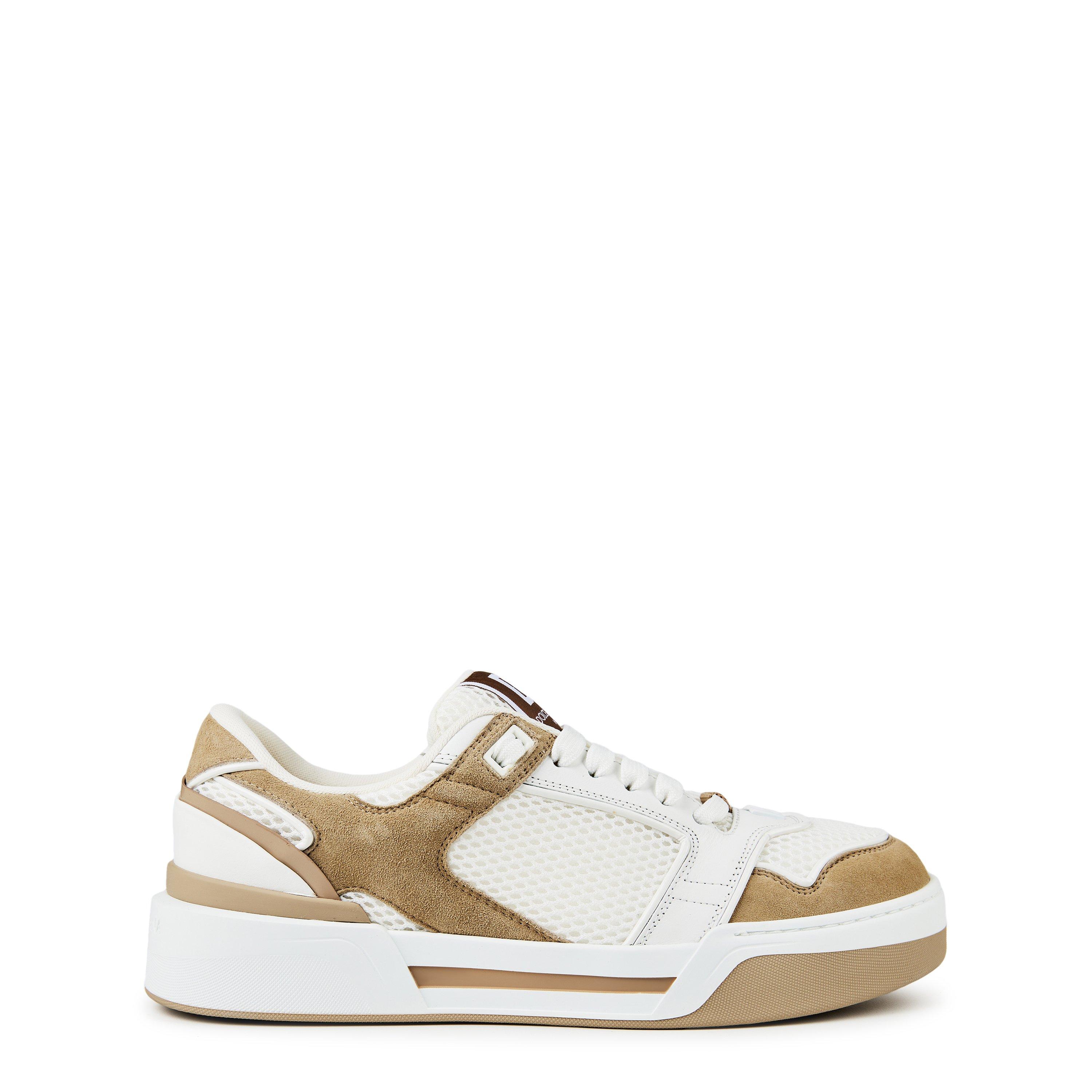 White/Beige - Dolce and Gabbana - New Roma Sneakers - 1