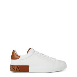 Dolce and Gabbana Portofino Leather Sneakers