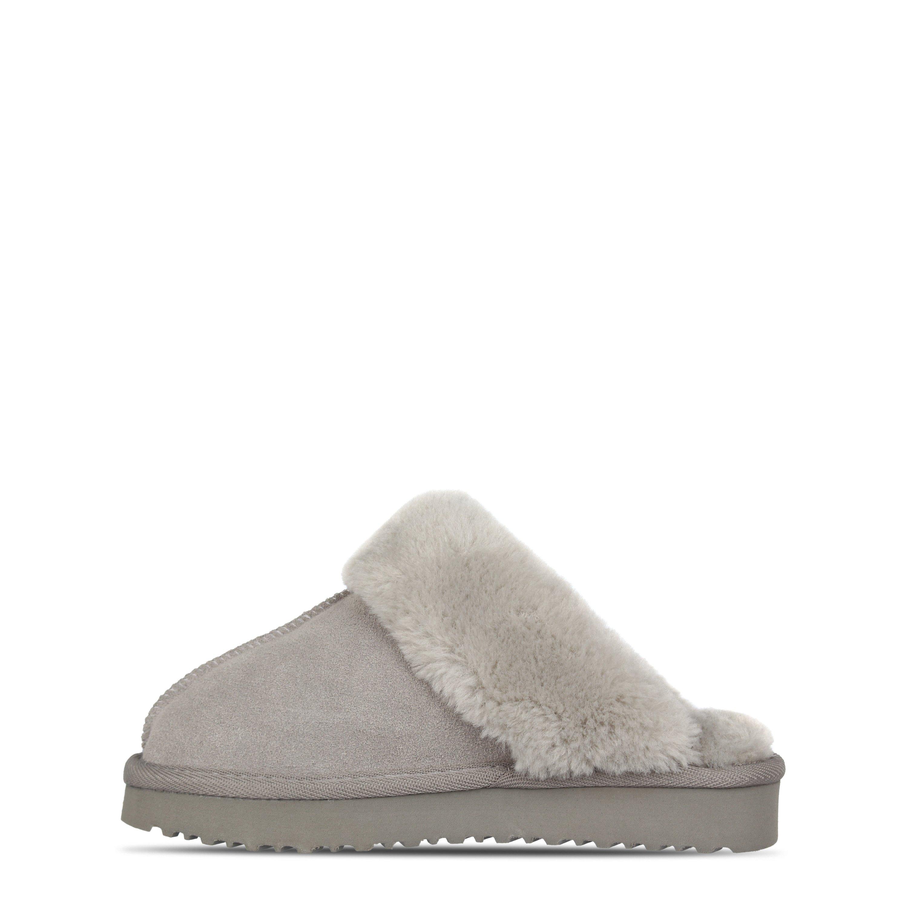 Grey - Jack Wills - Mule Slipper Childrens - 2