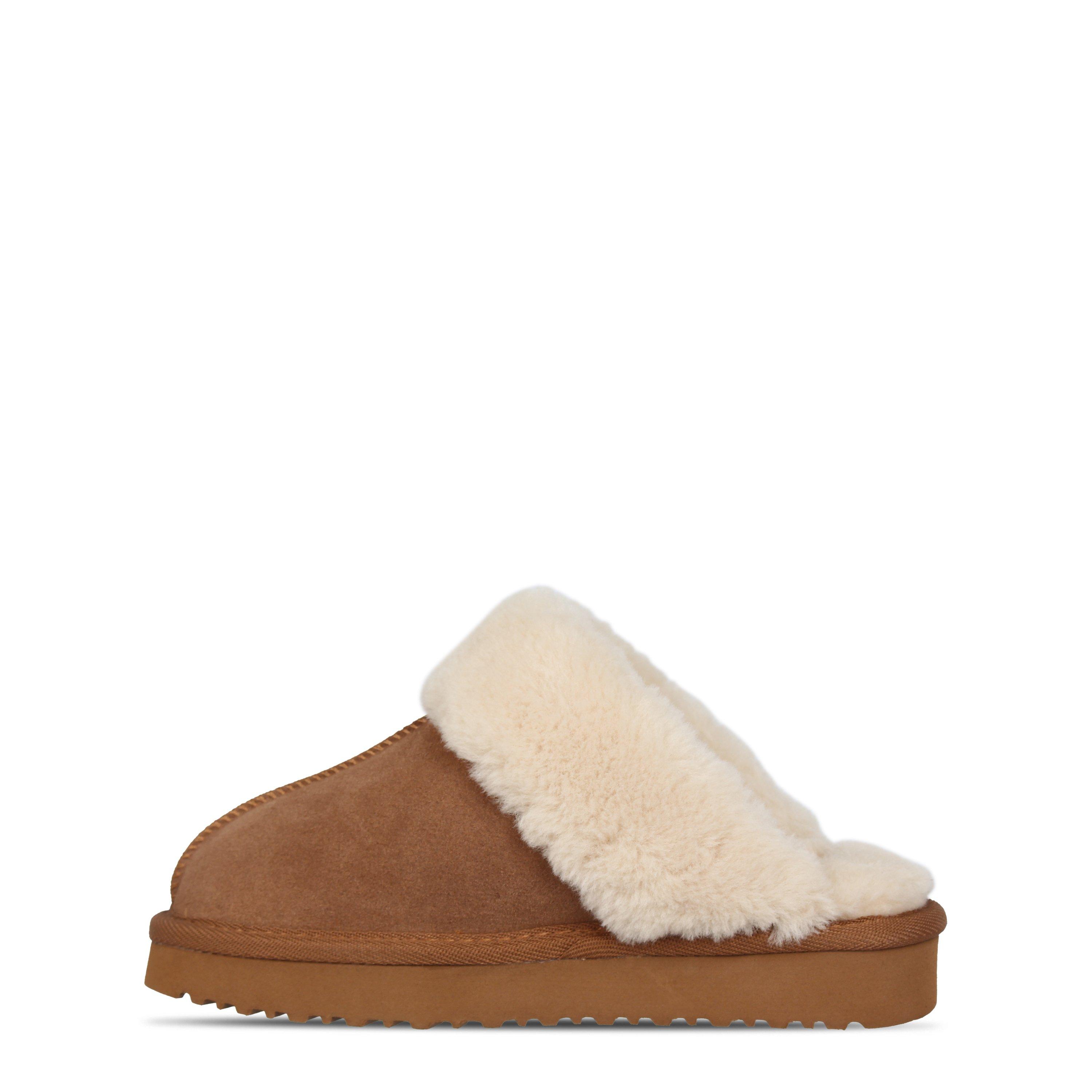 Tan - Jack Wills - Mule Slipper Childrens - 2