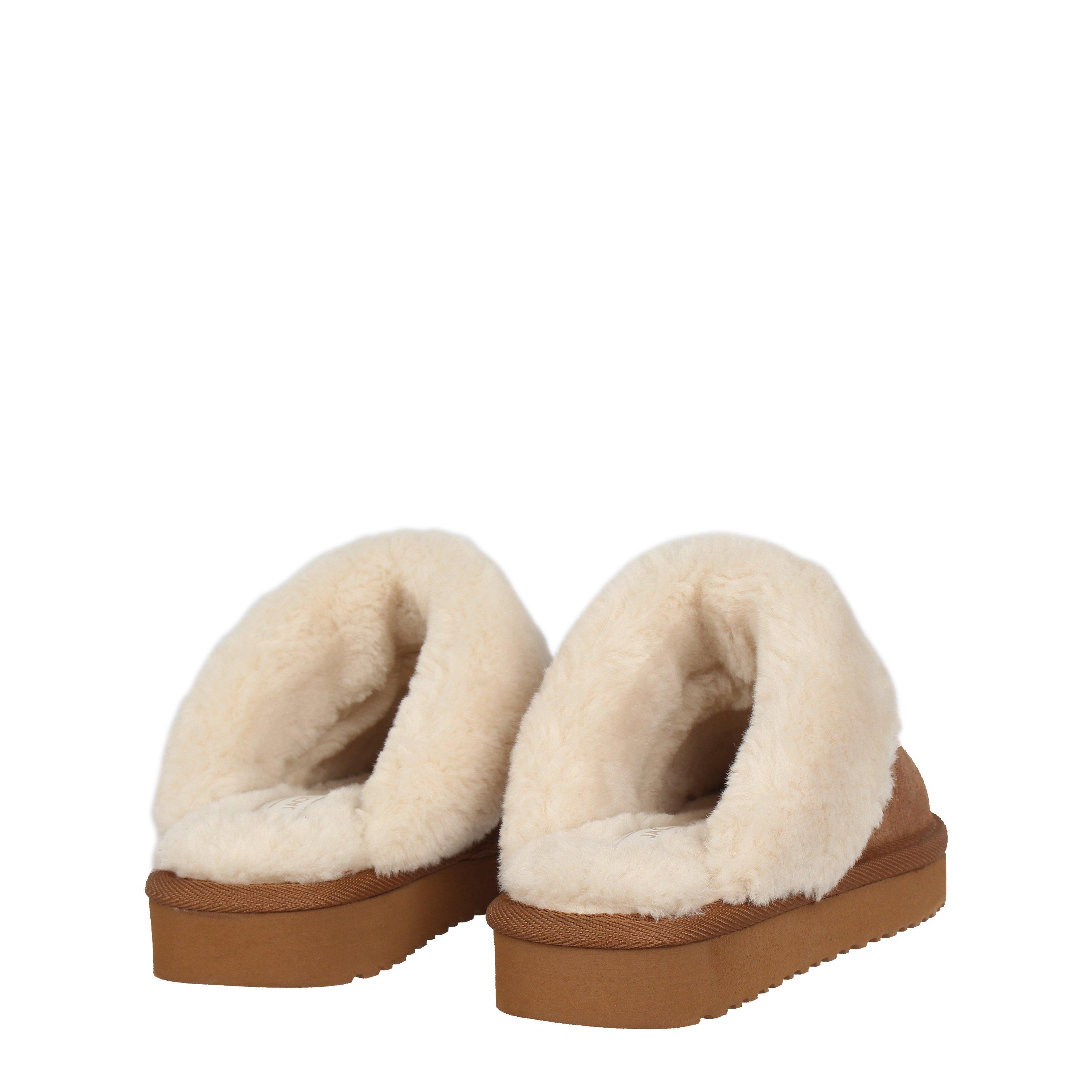 Tan - Jack Wills - Mule Slipper Childrens - 4