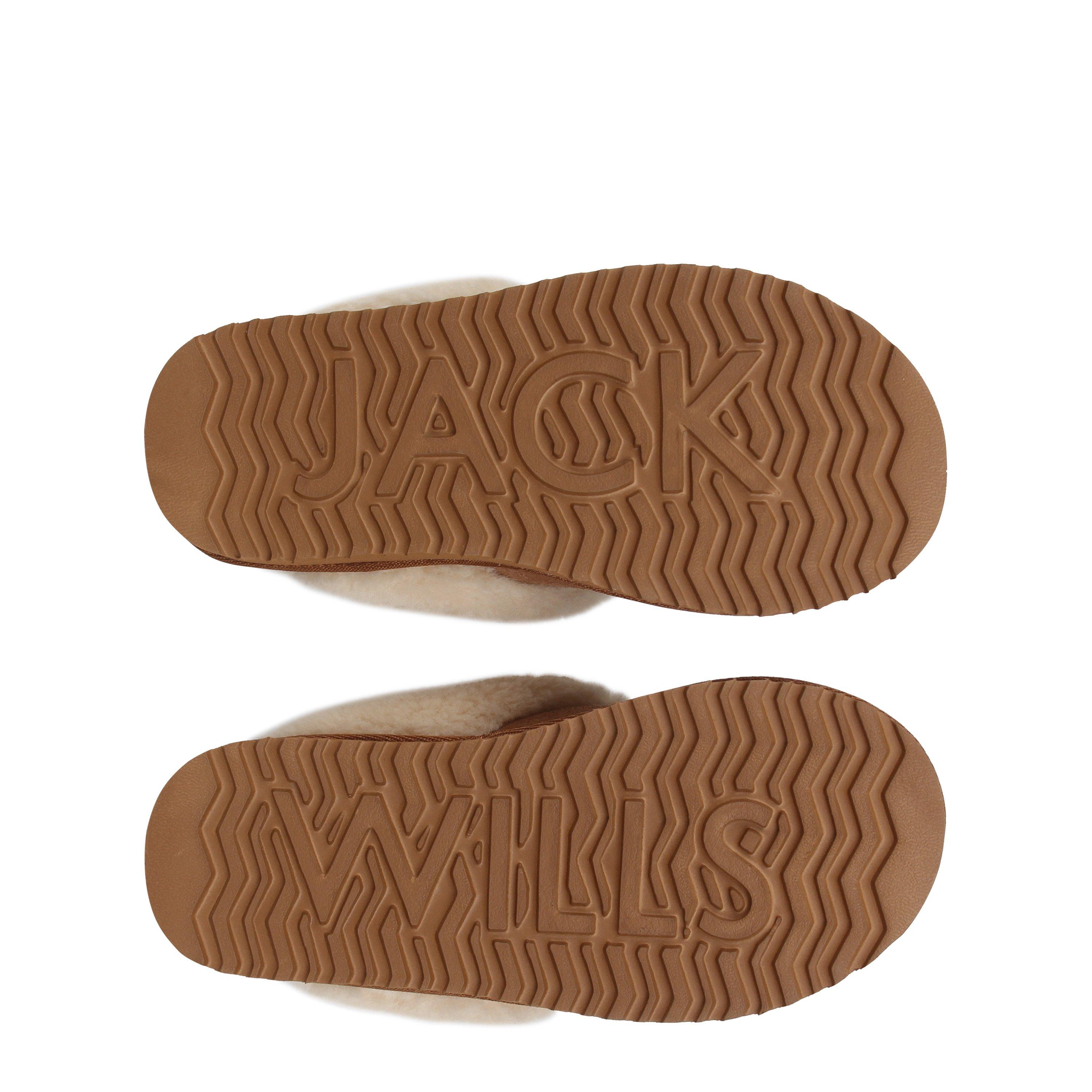 Tan - Jack Wills - Mule Slipper Childrens - 6