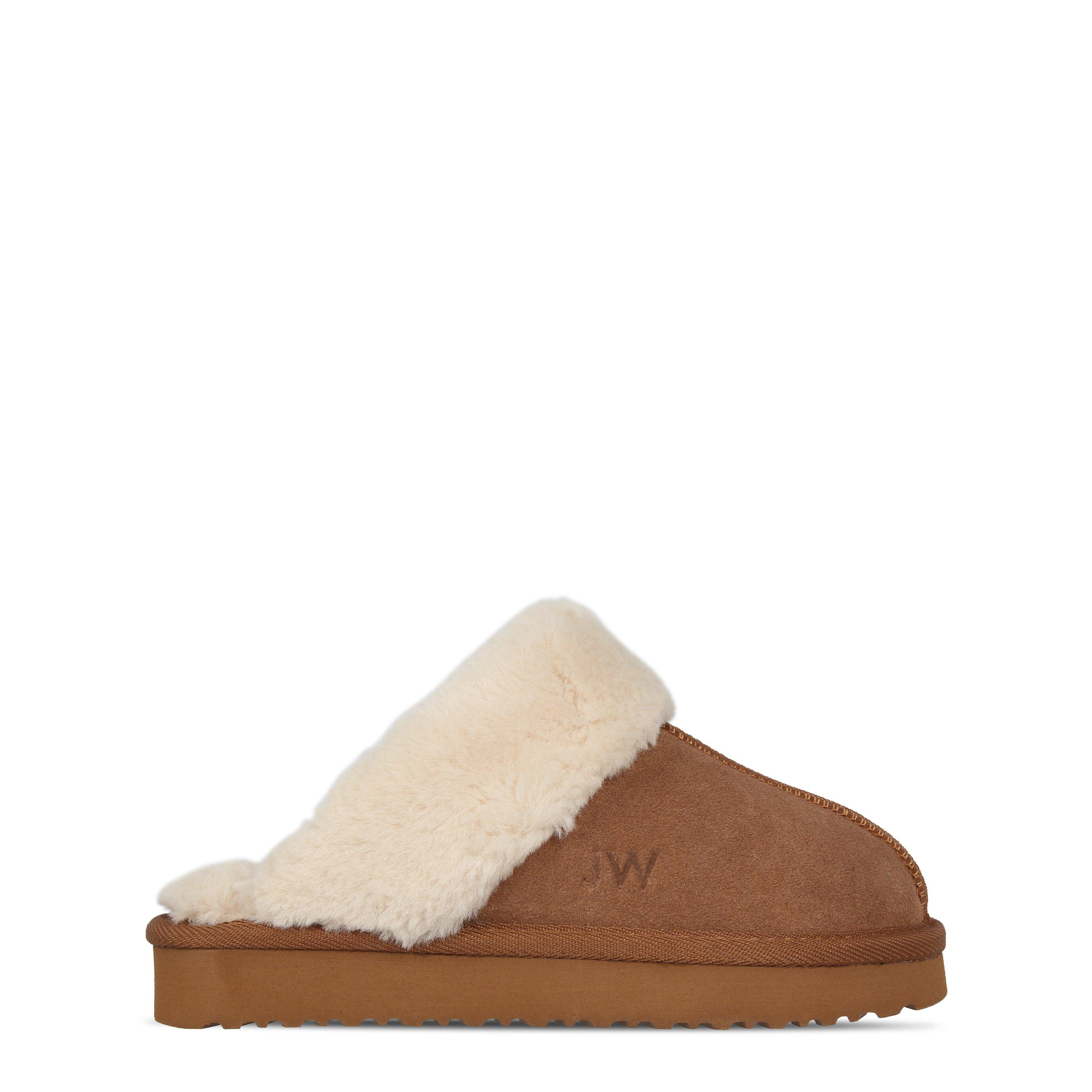 Jack Wills Girls Mule Slipper Childrens - Tan - C11 (29)