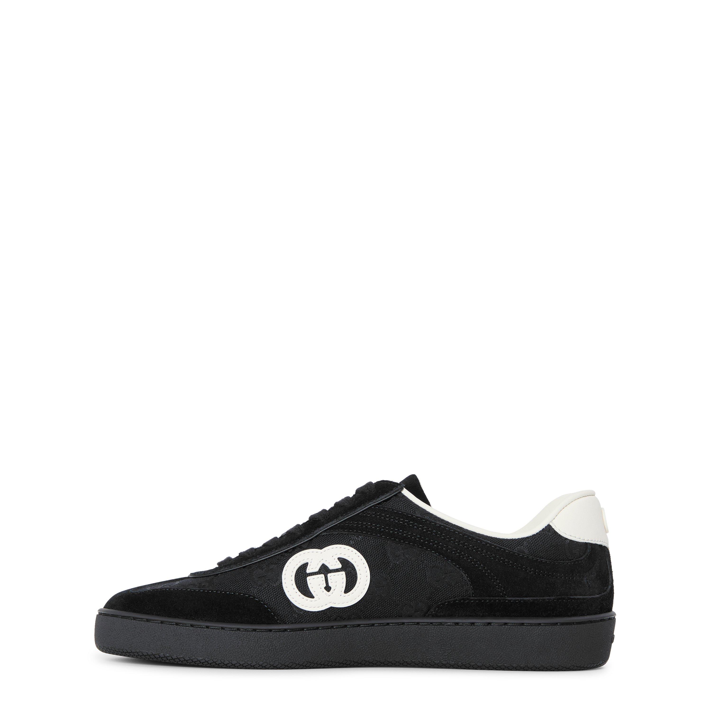 Black/White - Gucci - Interlocking G G74 Sneakers - 2
