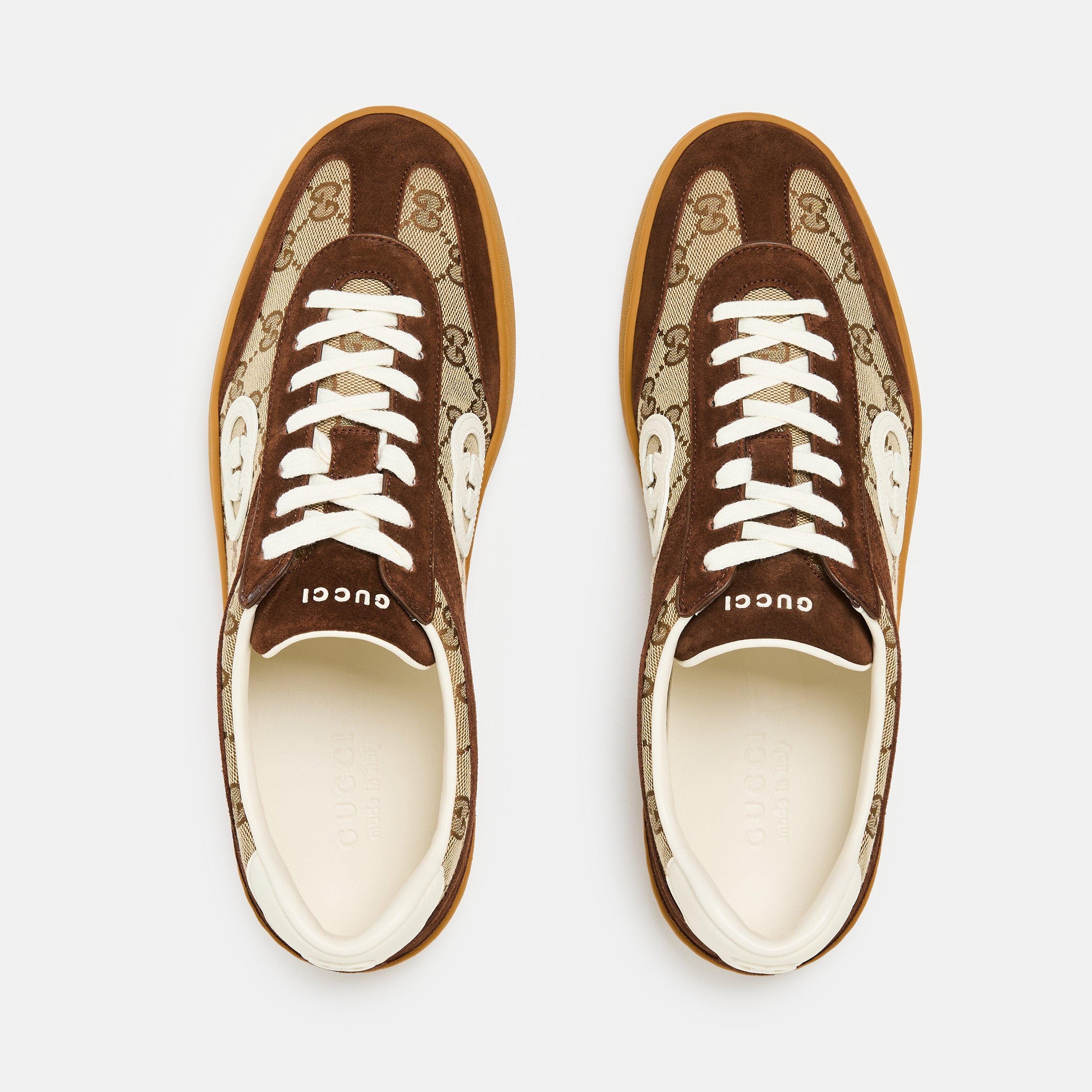 Beige/GG - Gucci - Interlocking G G74 Sneakers - 5