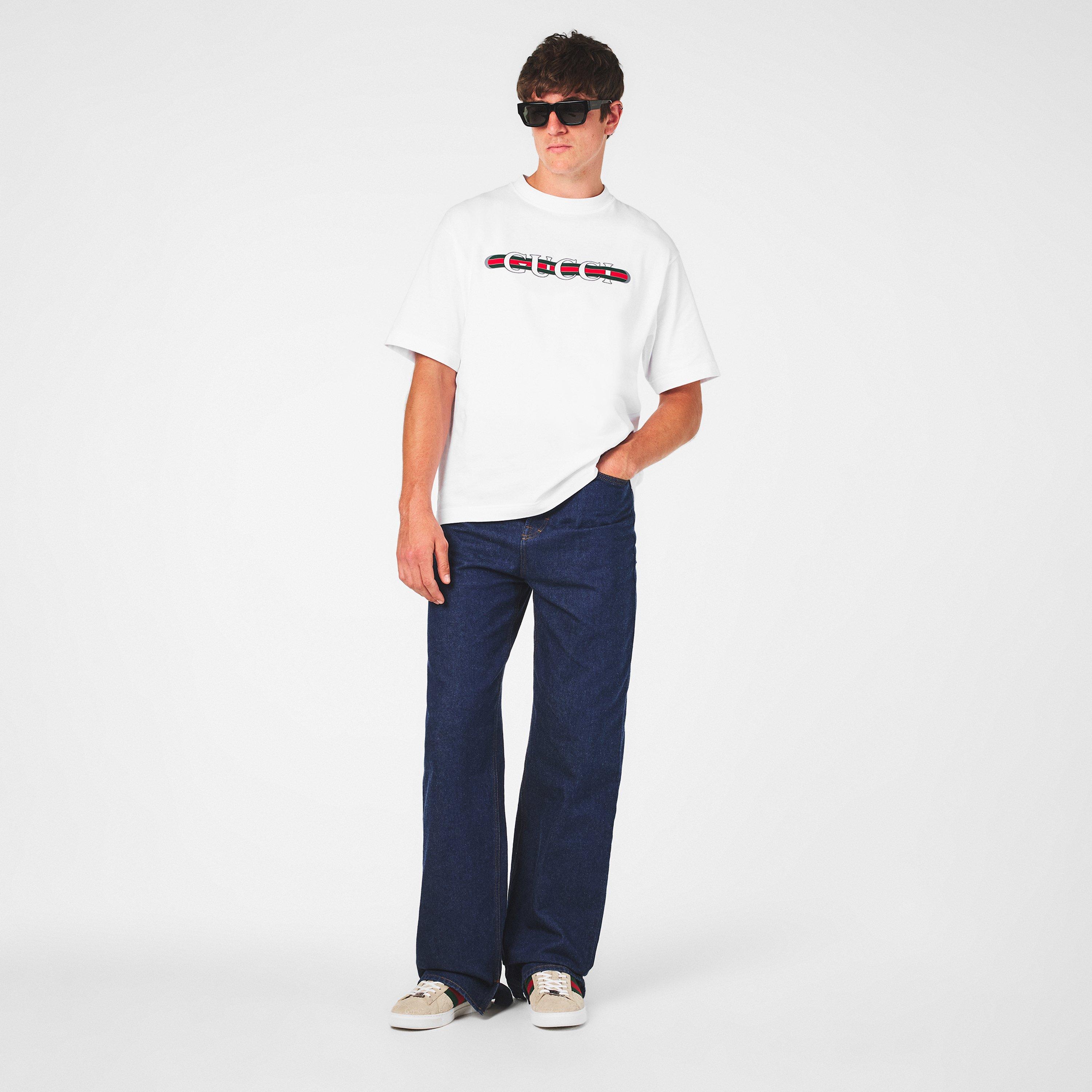 Oatmeal - Gucci - GG Web Ace Sneakers - 7