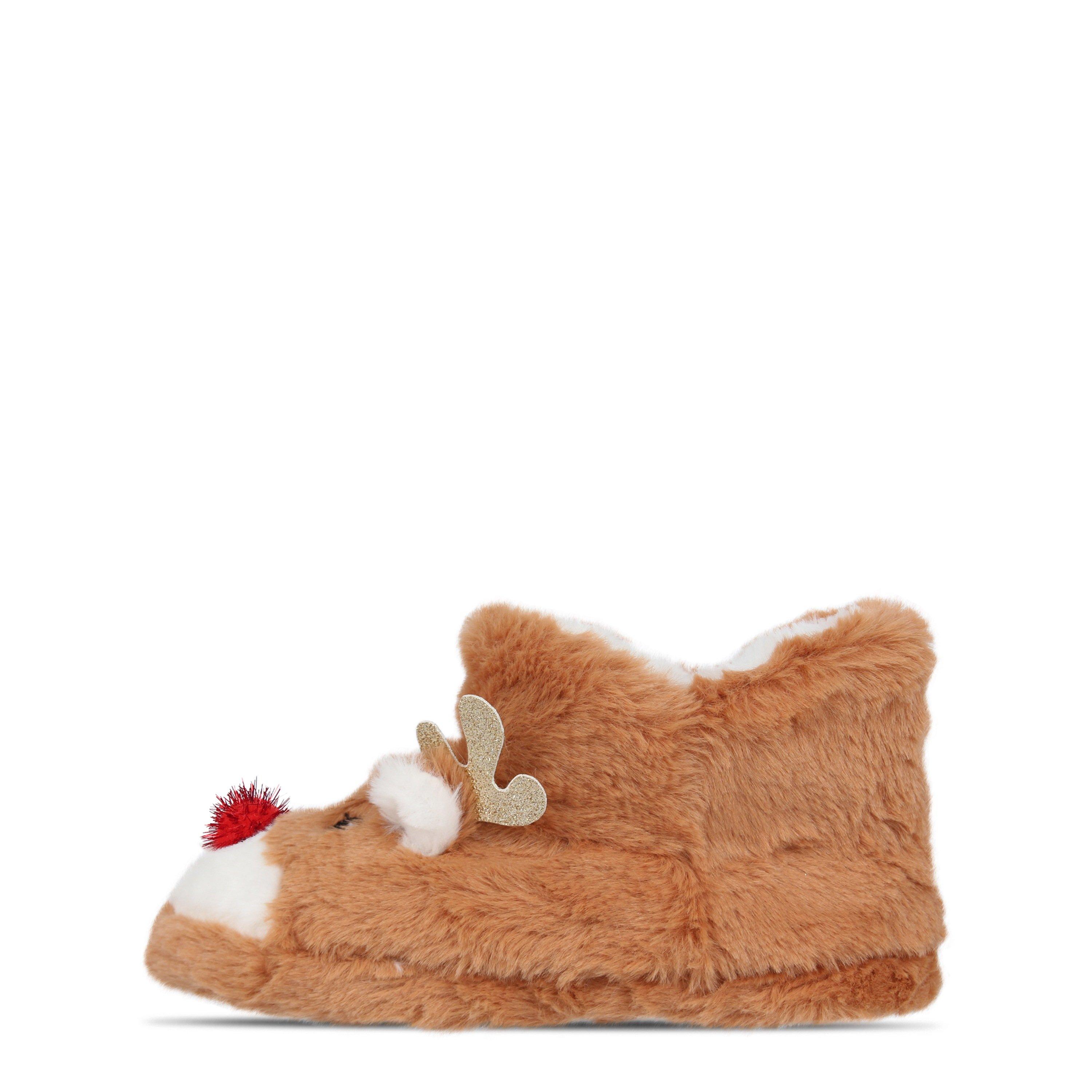 Braun - Linea - Kids Christmas Reindeer Slipper Boot - 3