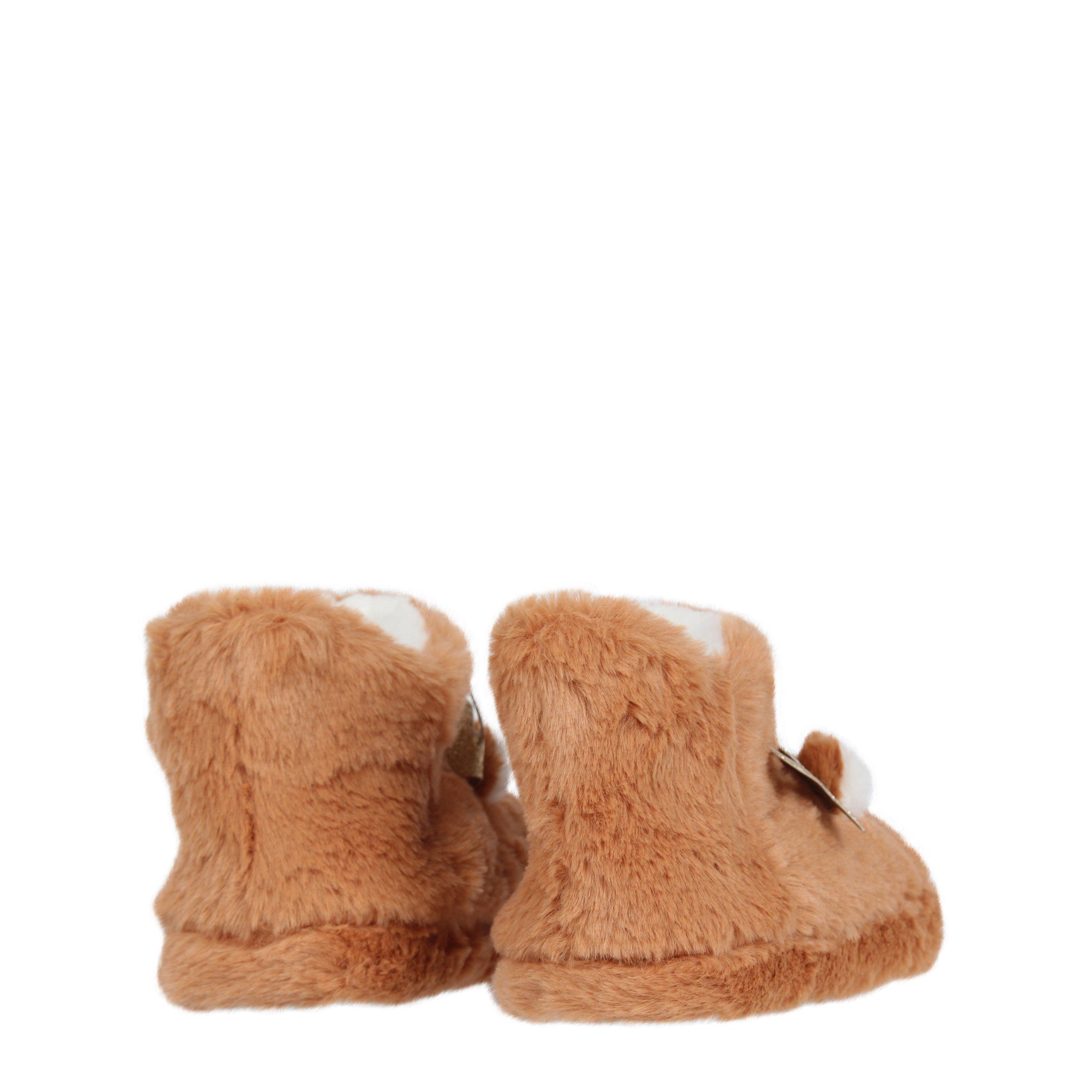 Braun - Linea - Kids Christmas Reindeer Slipper Boot - 4