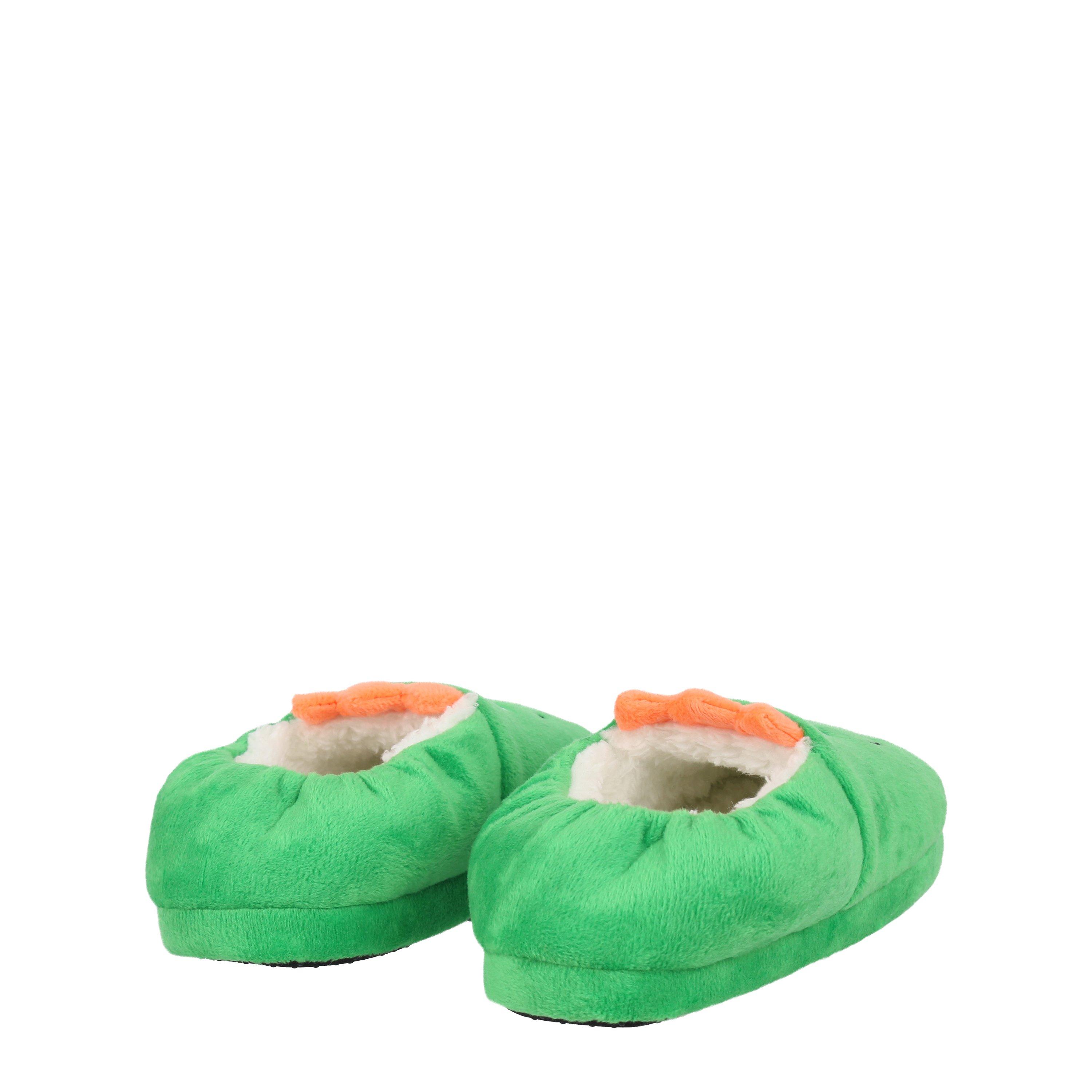 Green/Orange - Grün/Orange - Firetrap - Dinosaur Slipper & Eyemask Set - 4
