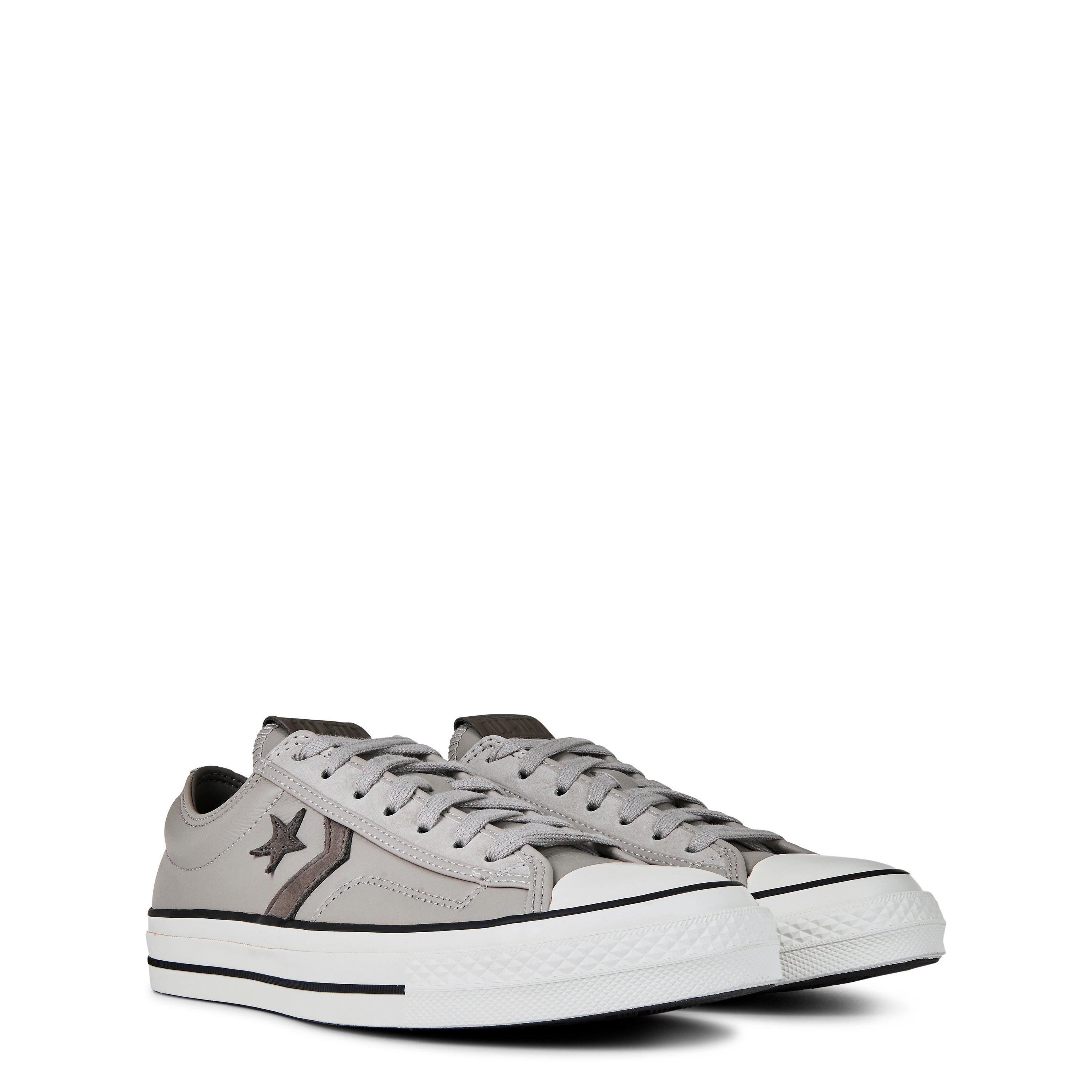 Papyrus/Taupe - Converse - Men's Star Player 76 Luxe Low-Top Trainers - 3