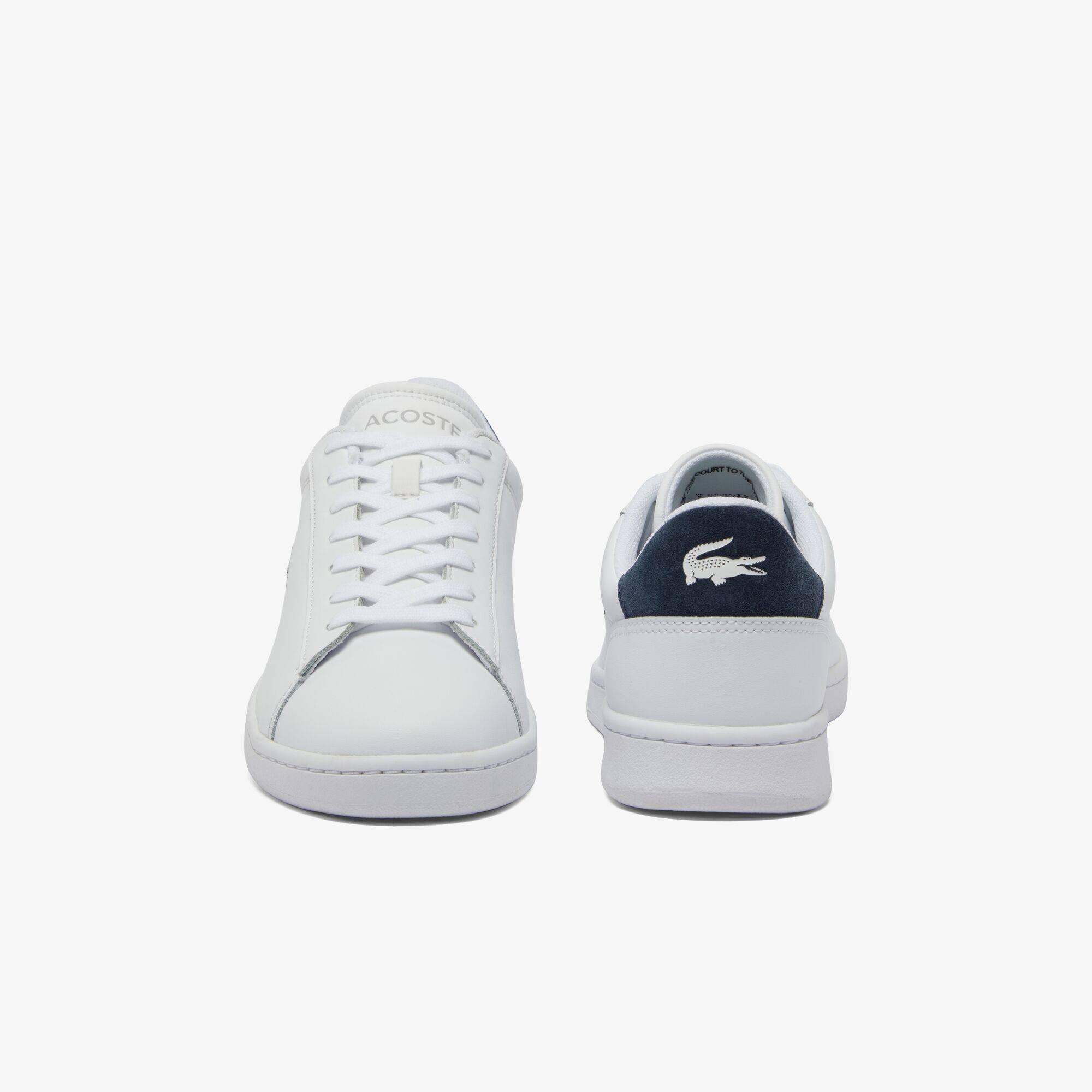 Wit/Marineblauw 042 - Lacoste - Men's Carnaby Low-Top Trainers - 7