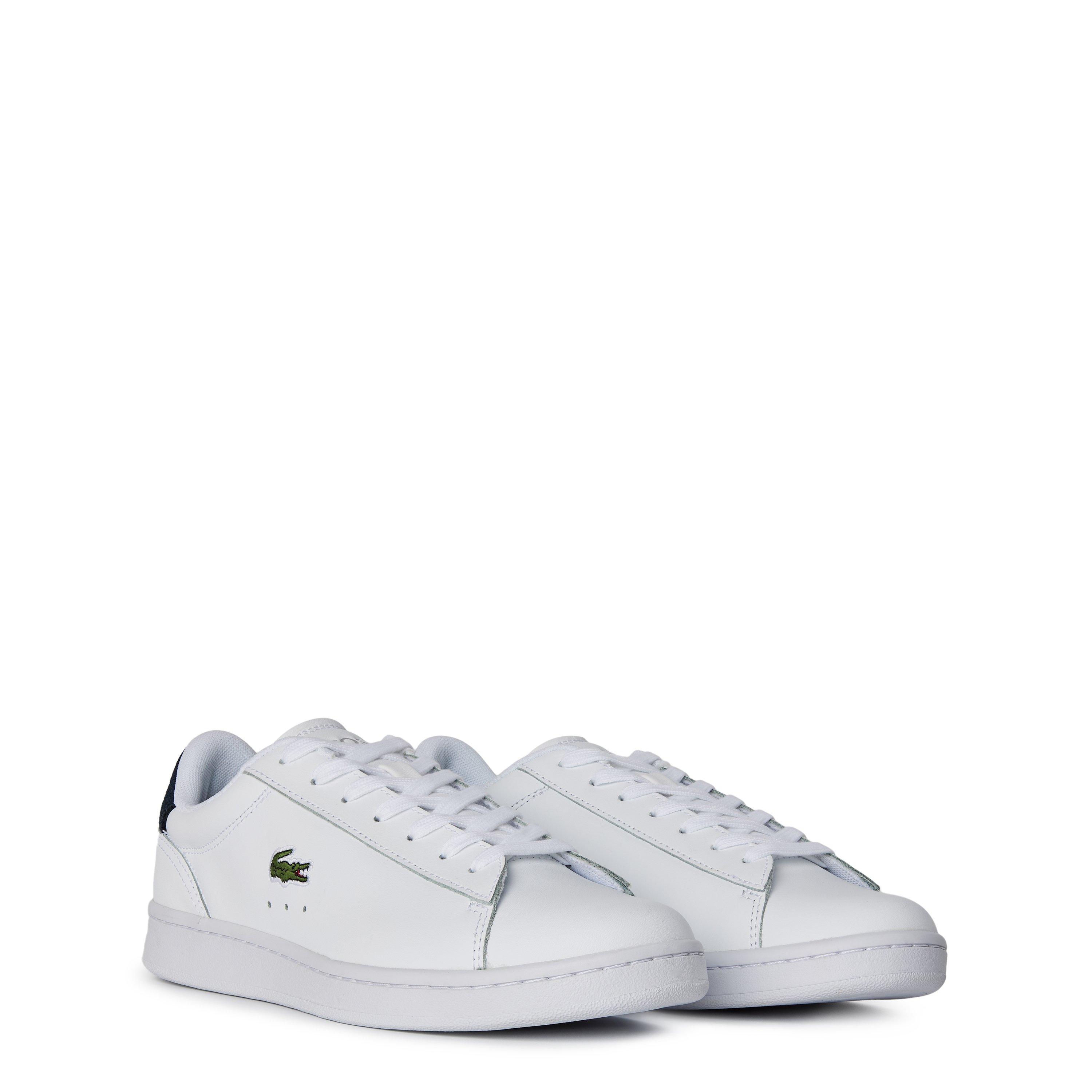 Wit/Marineblauw 042 - Lacoste - Men's Carnaby Low-Top Trainers - 4