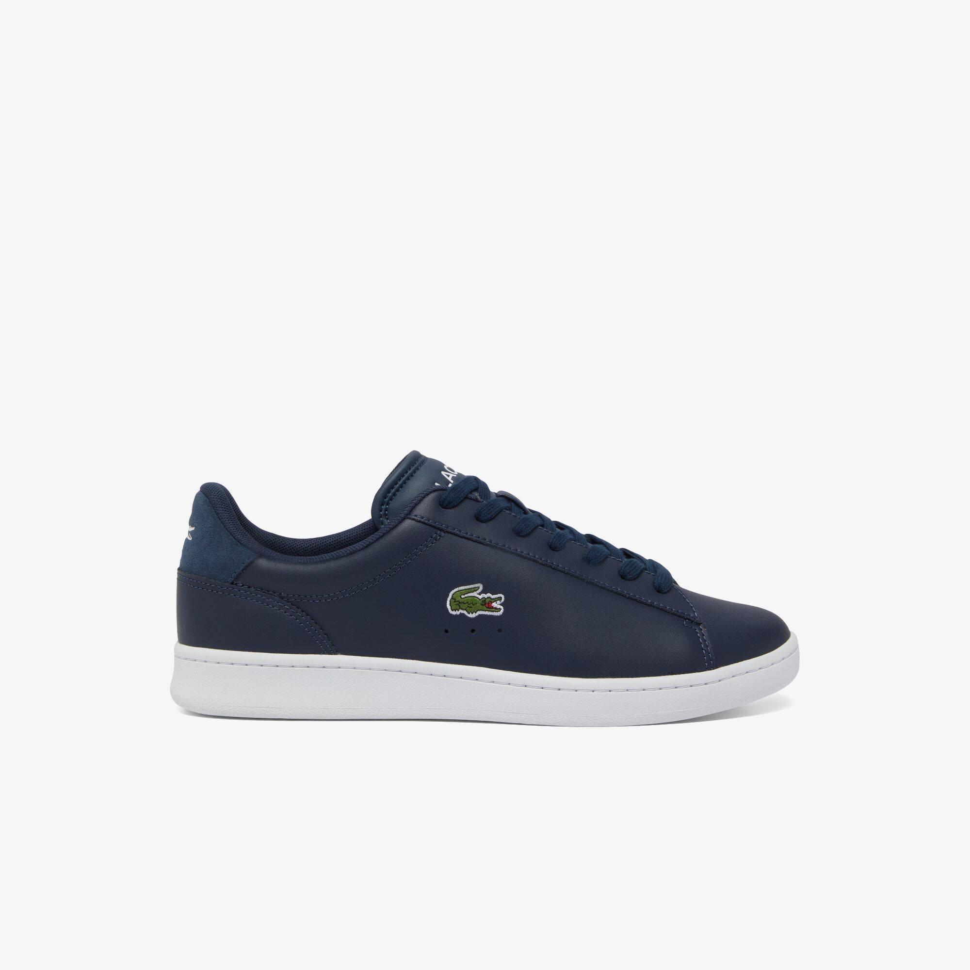 Navy/White 092 - Lacoste - Men's Carnaby Low-Top Trainers - 2