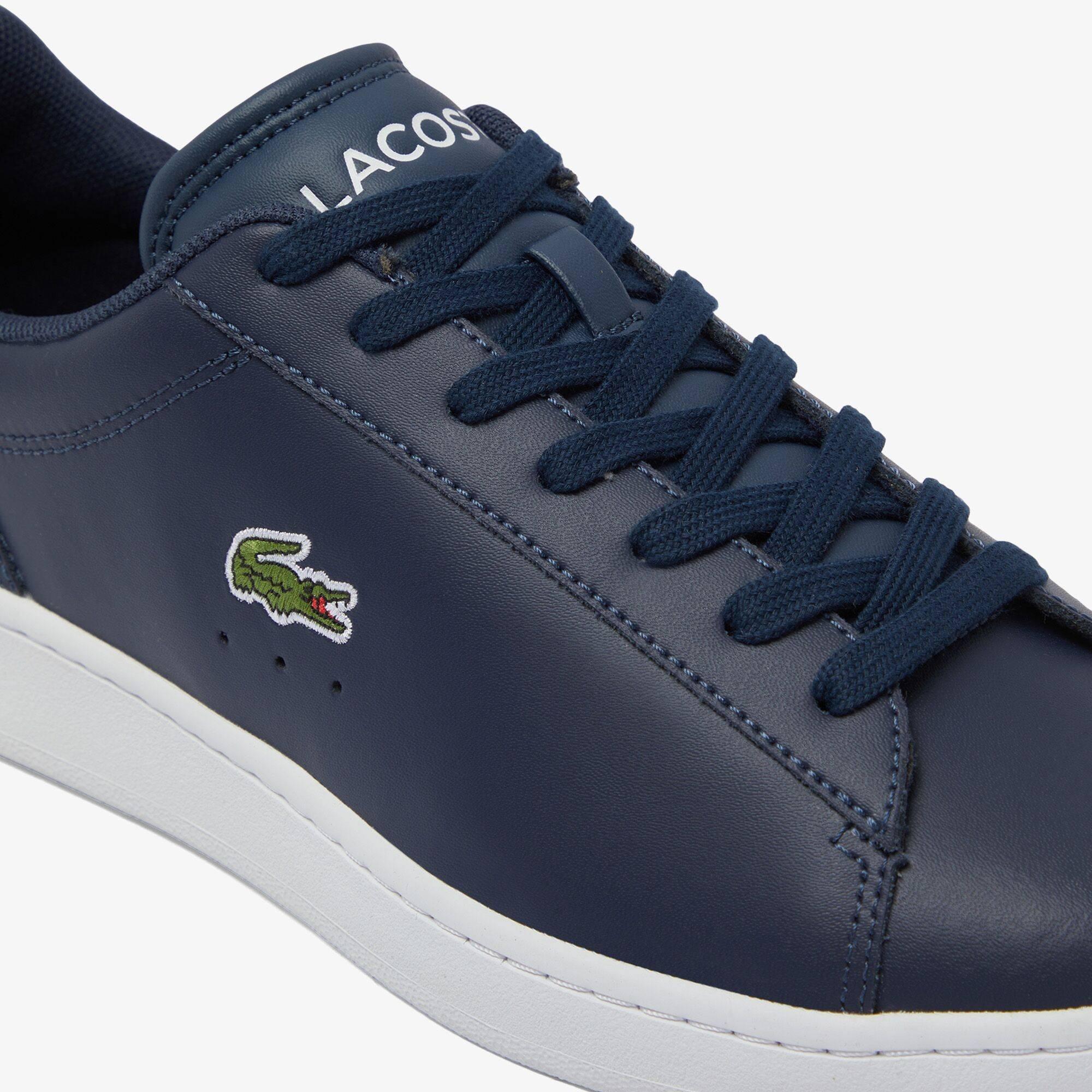 Navy/White 092 - Lacoste - Men's Carnaby Low-Top Trainers - 6