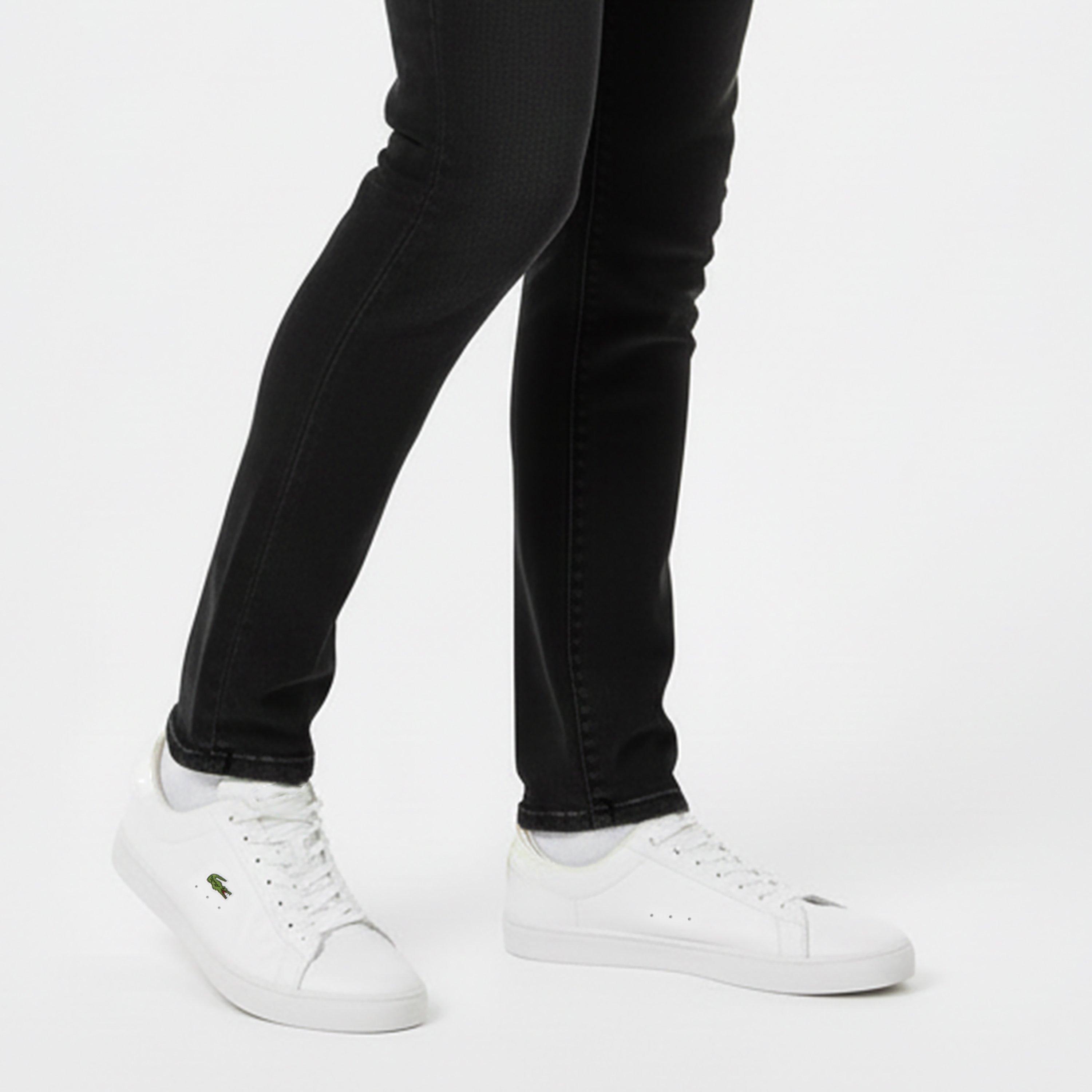 Wht/Wht 21G - Lacoste - Men's Carnaby Low-Top Trainers - 3