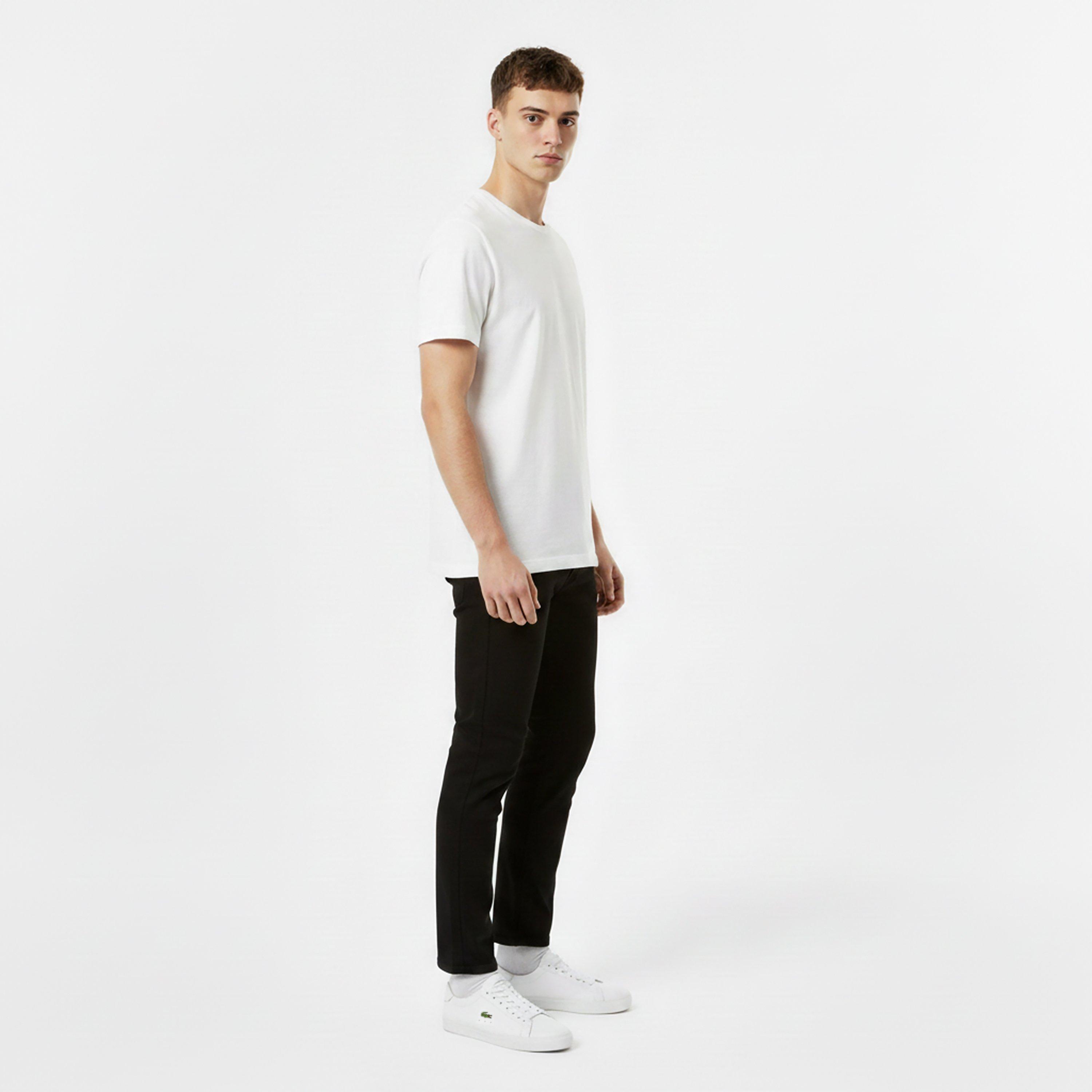 Wht/Wht 21G - Lacoste - Men's Carnaby Low-Top Trainers - 6