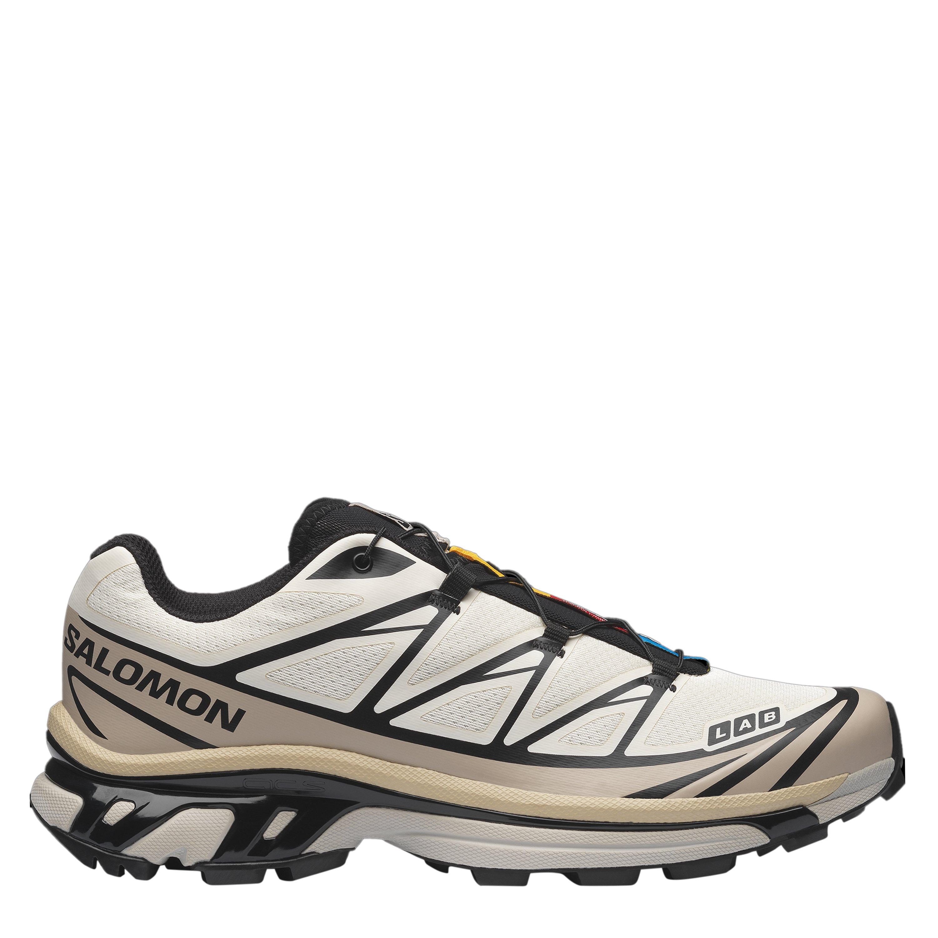 Salomon Mens XT-6 Shoes - Vanilla/Silver - Size 8 (42)