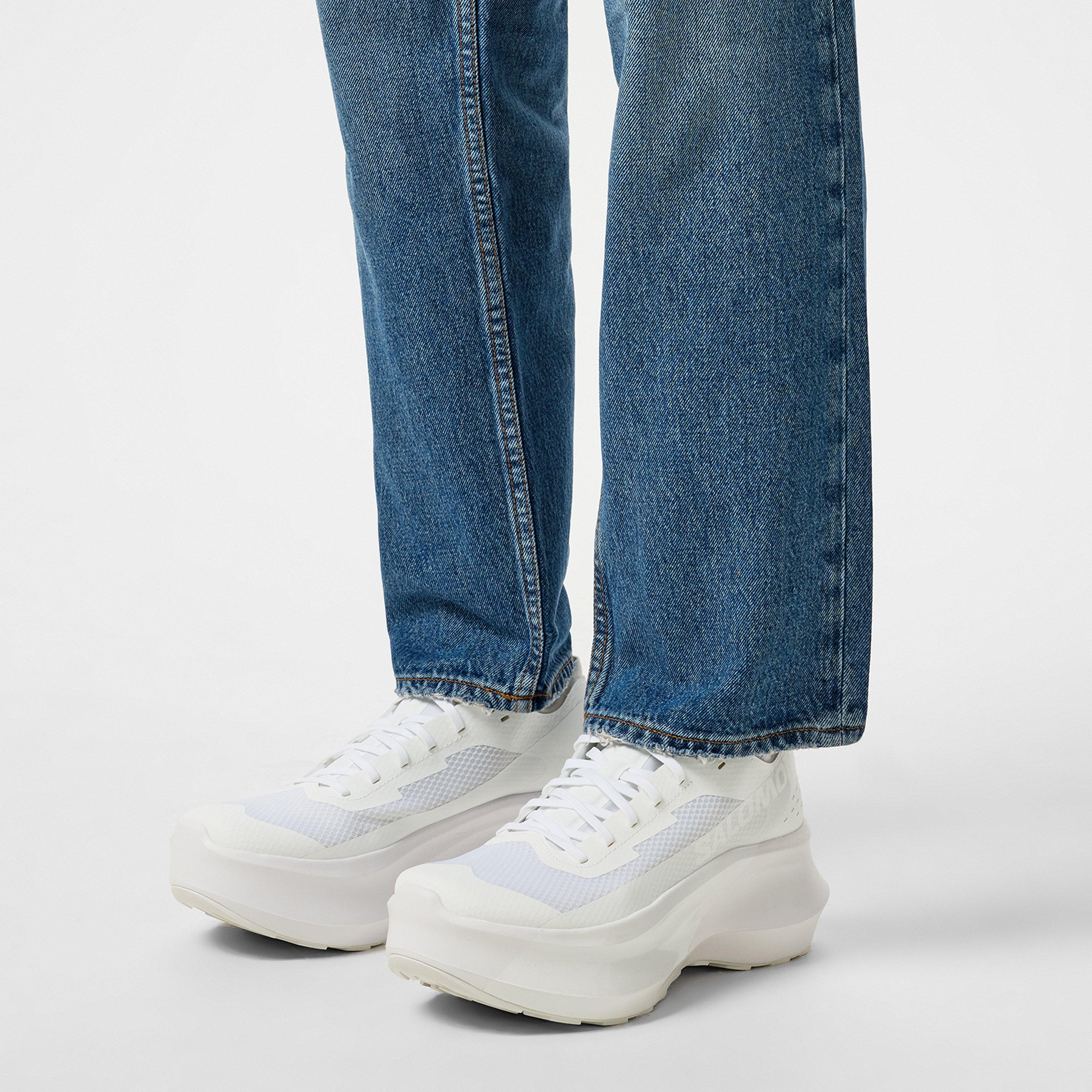 White - Comme des Garcons Shirt - X Salomon Phantasm Platform Trainers - 2