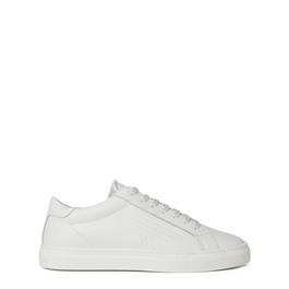 Emporio Armani Leather Trainers