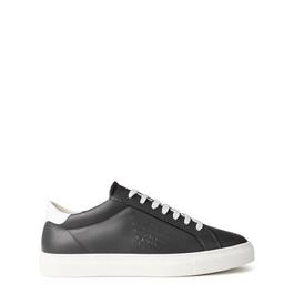 Emporio Armani Leather Trainers