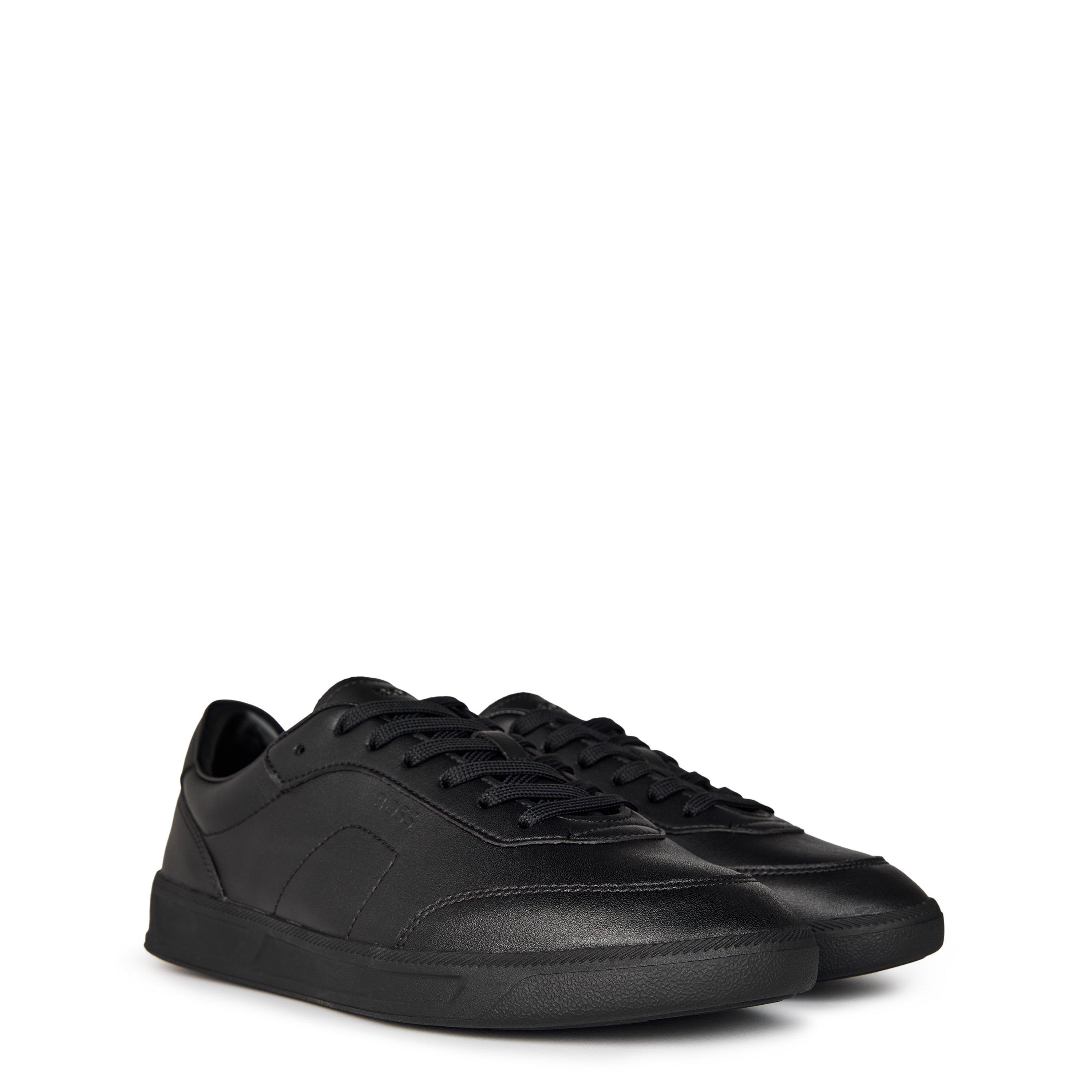 Zwart/Zwart 005 - Boss - Brandon Leather Trainers, Premium Construction - 3