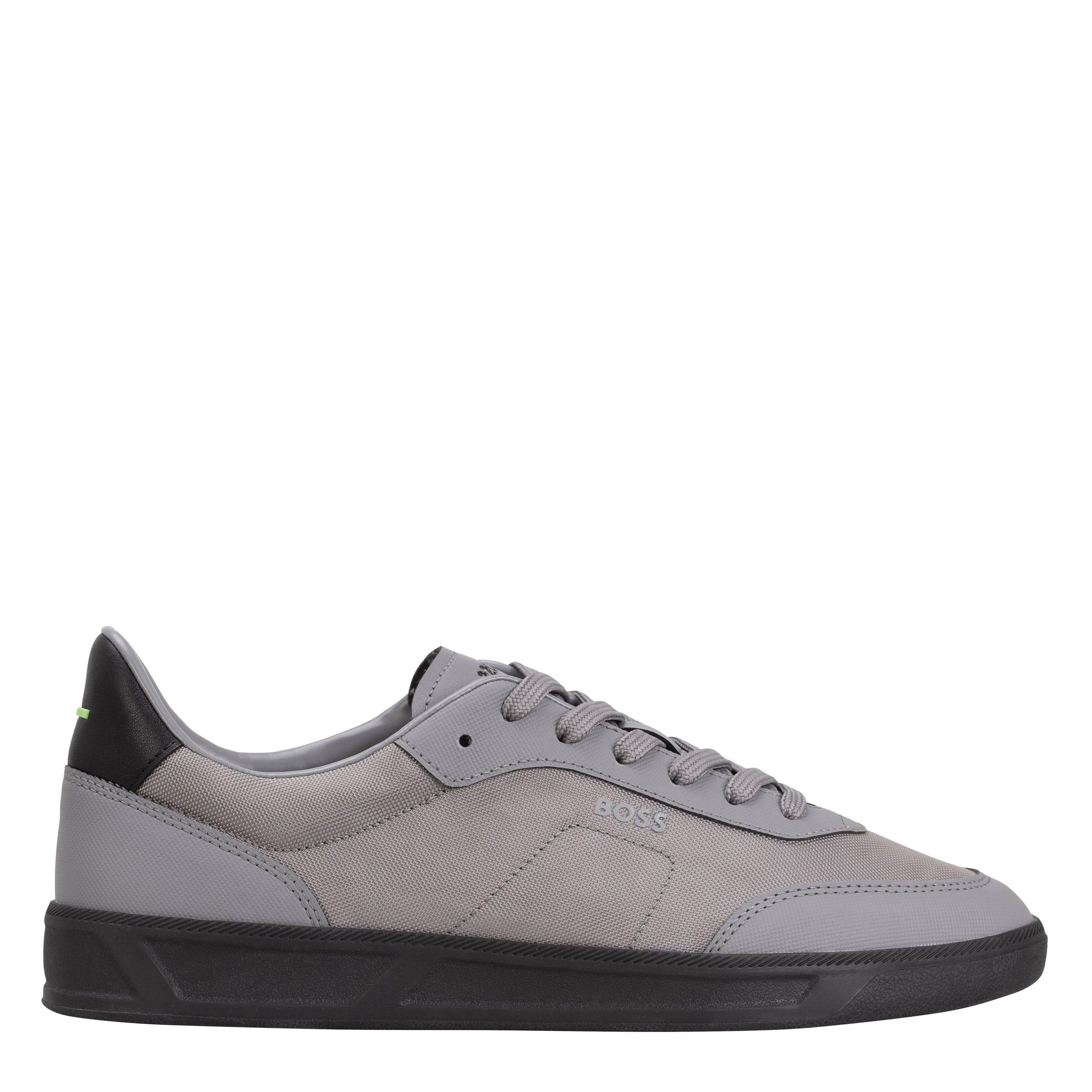 Boss Men's Brandon Mesh Low Top Trainers, Mesh Construction - Grey 033 - 7 (41)
