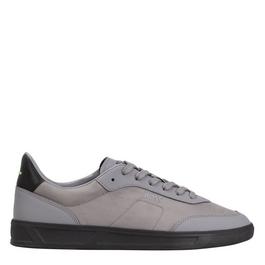 Boss Brandon Mesh Leather Trainer