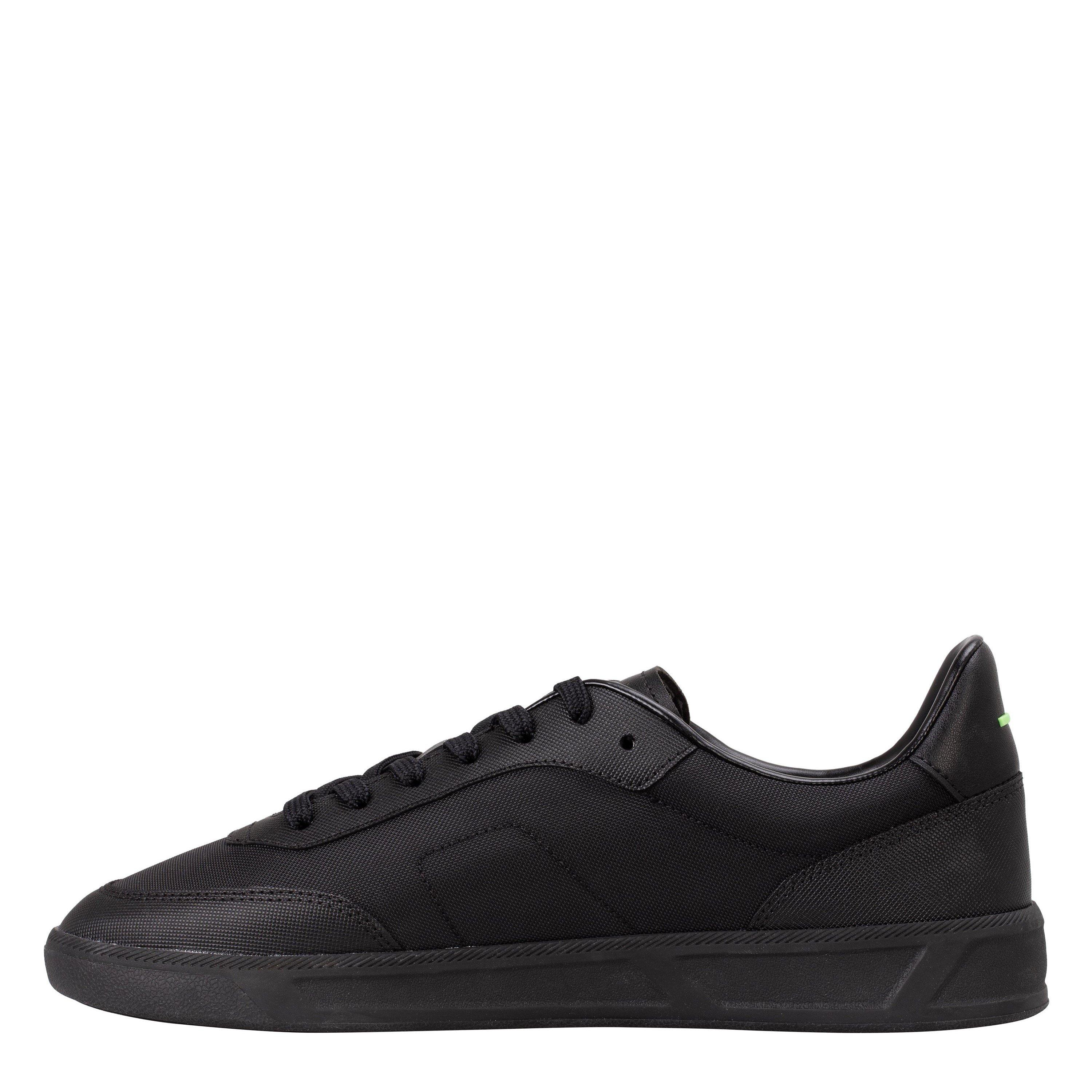 Black 005 - Boss - Brandon Mesh Low Top Trainers, Mesh Construction - 3