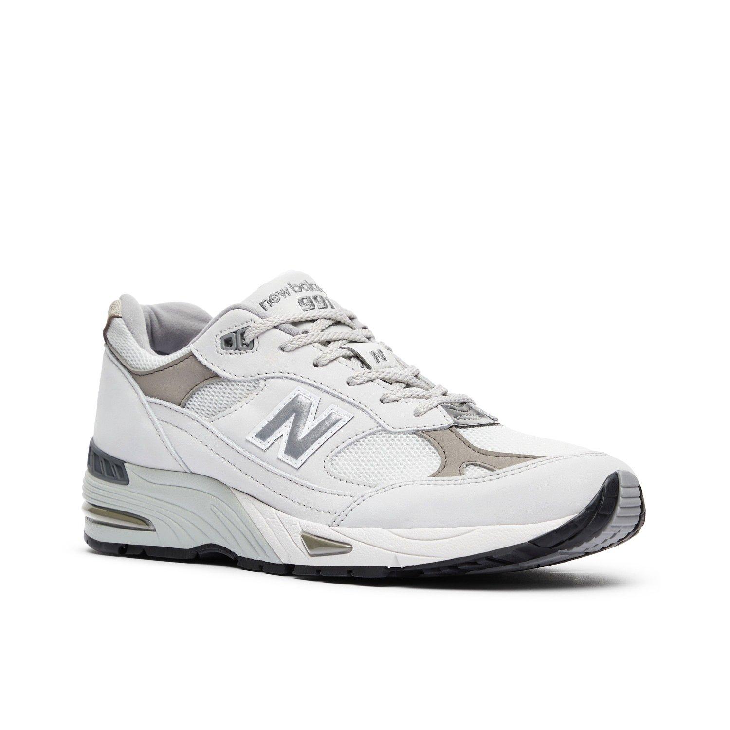 Dawn Blue - New Balance - Men's Made in UK Low-Top Trainers - 7