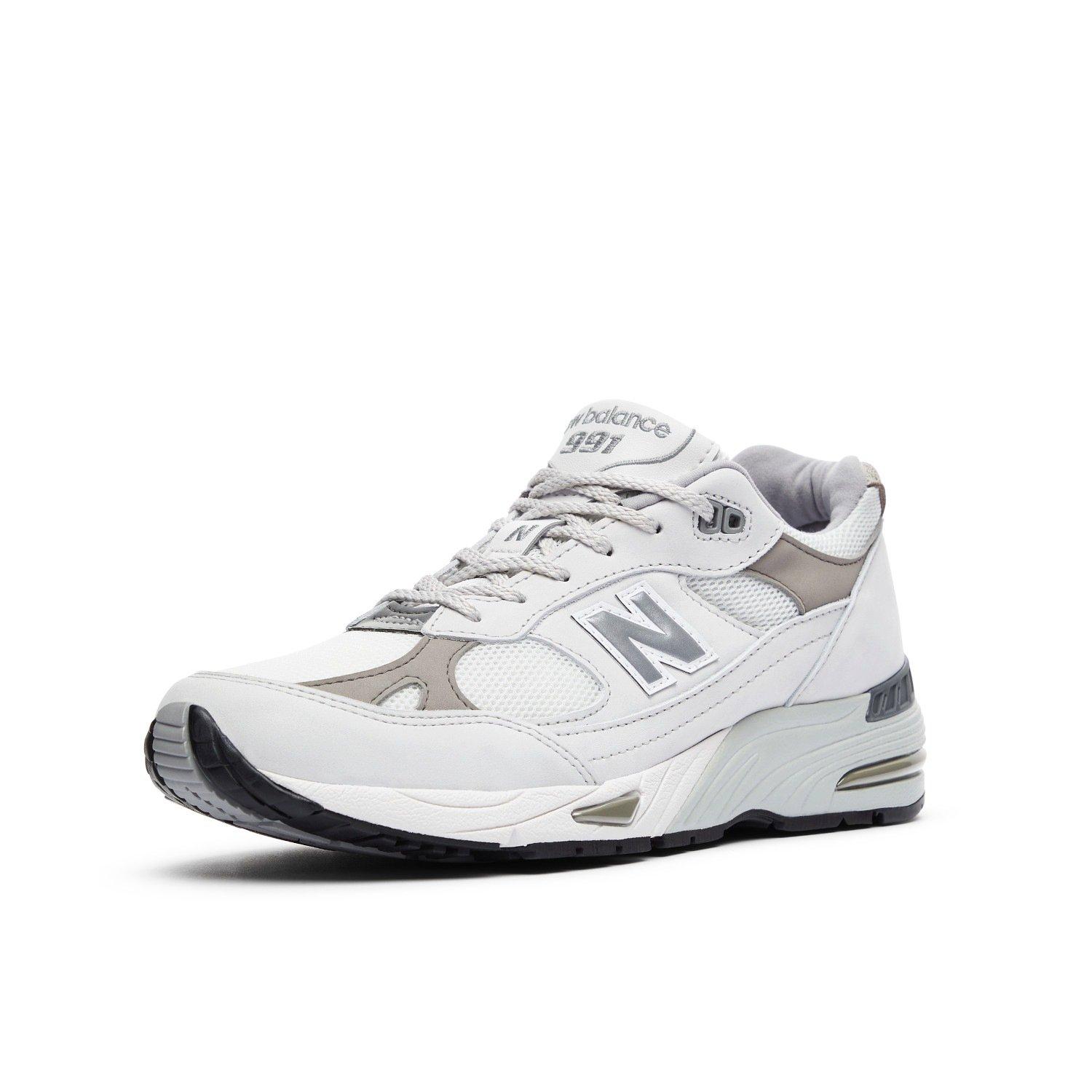 Dawn Blue - New Balance - Men's Made in UK Low-Top Trainers - 9