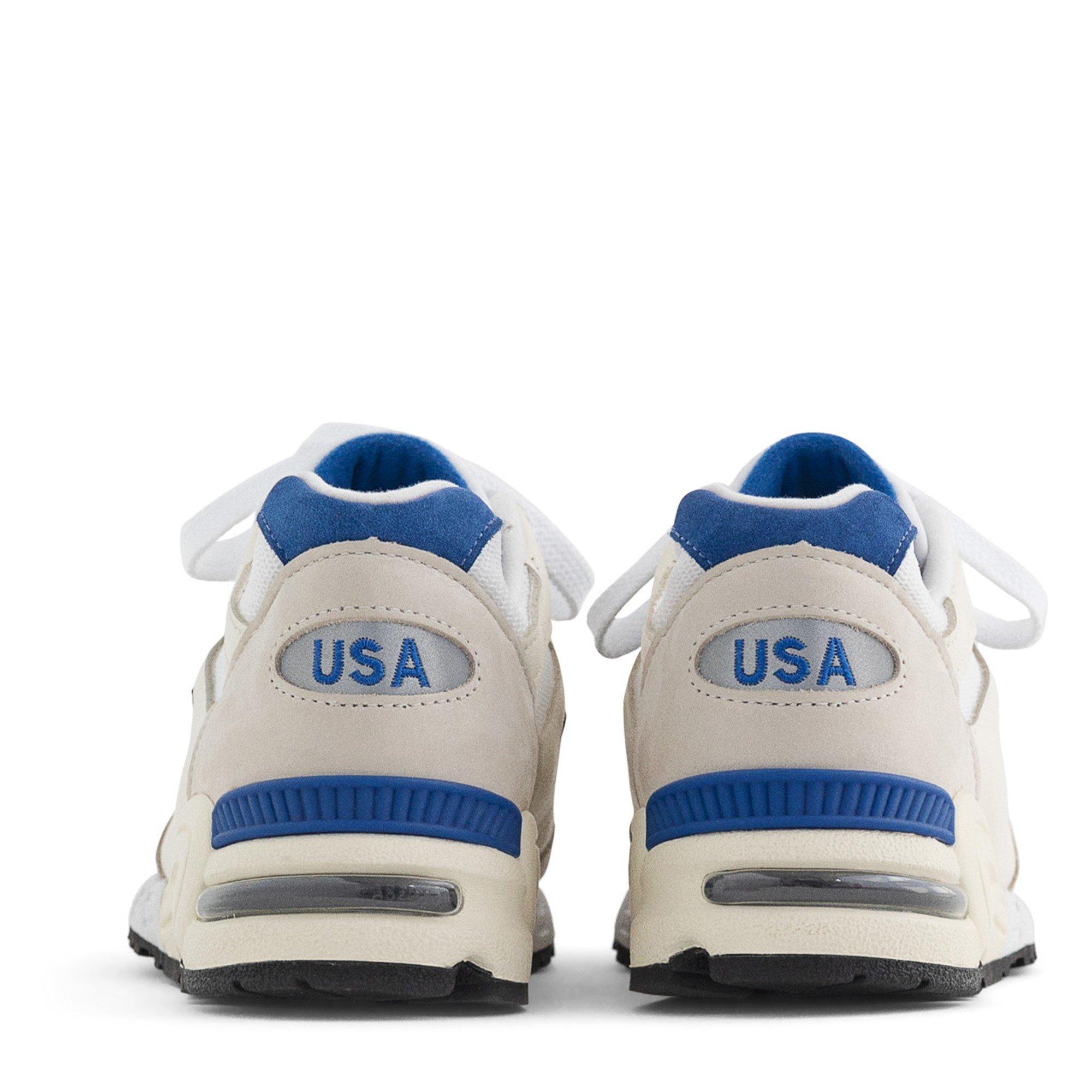 White - New Balance - Men's 990v2 ENCAP Low-Top Trainers - 3