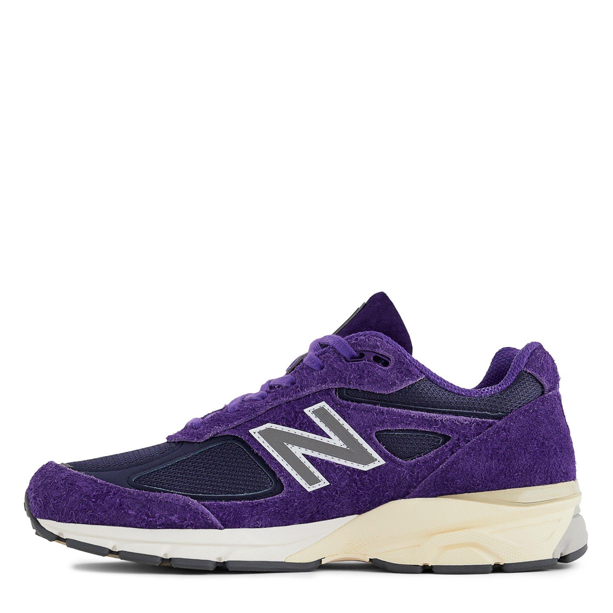 Plum - New Balance - 990v4 Trainers - 6