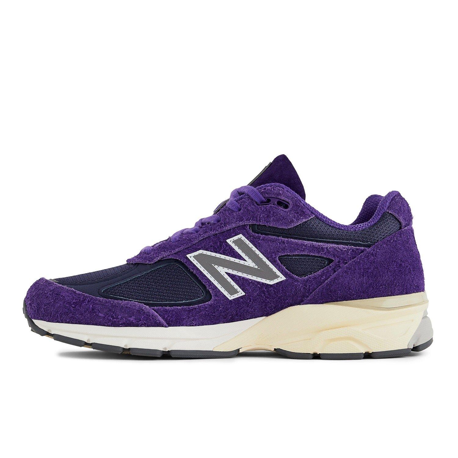 Plum - New Balance - 990v4 Trainers - 8