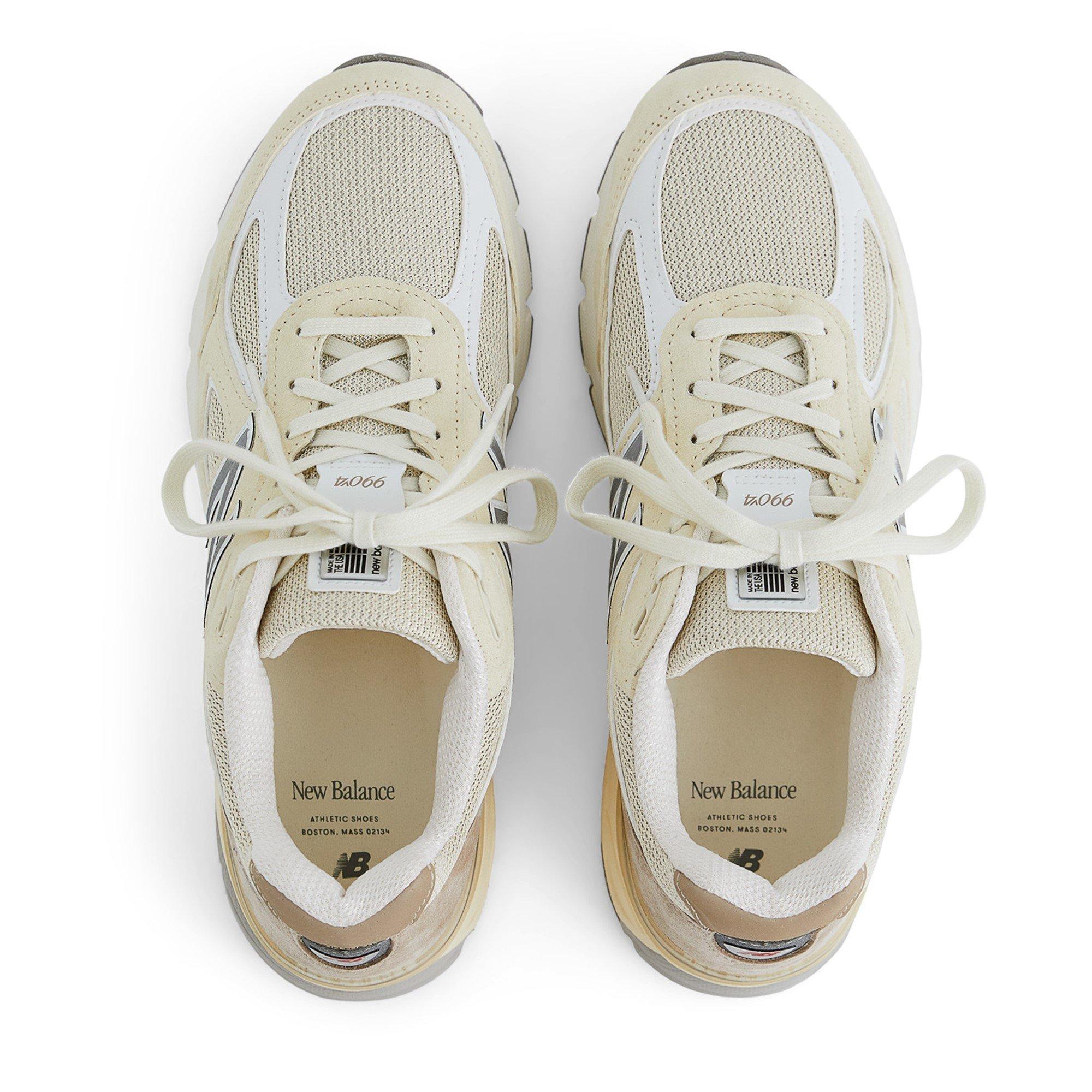 Limestone - New Balance - Unisex Adults Made in USA 990v4 Low-Top Trainers - 2