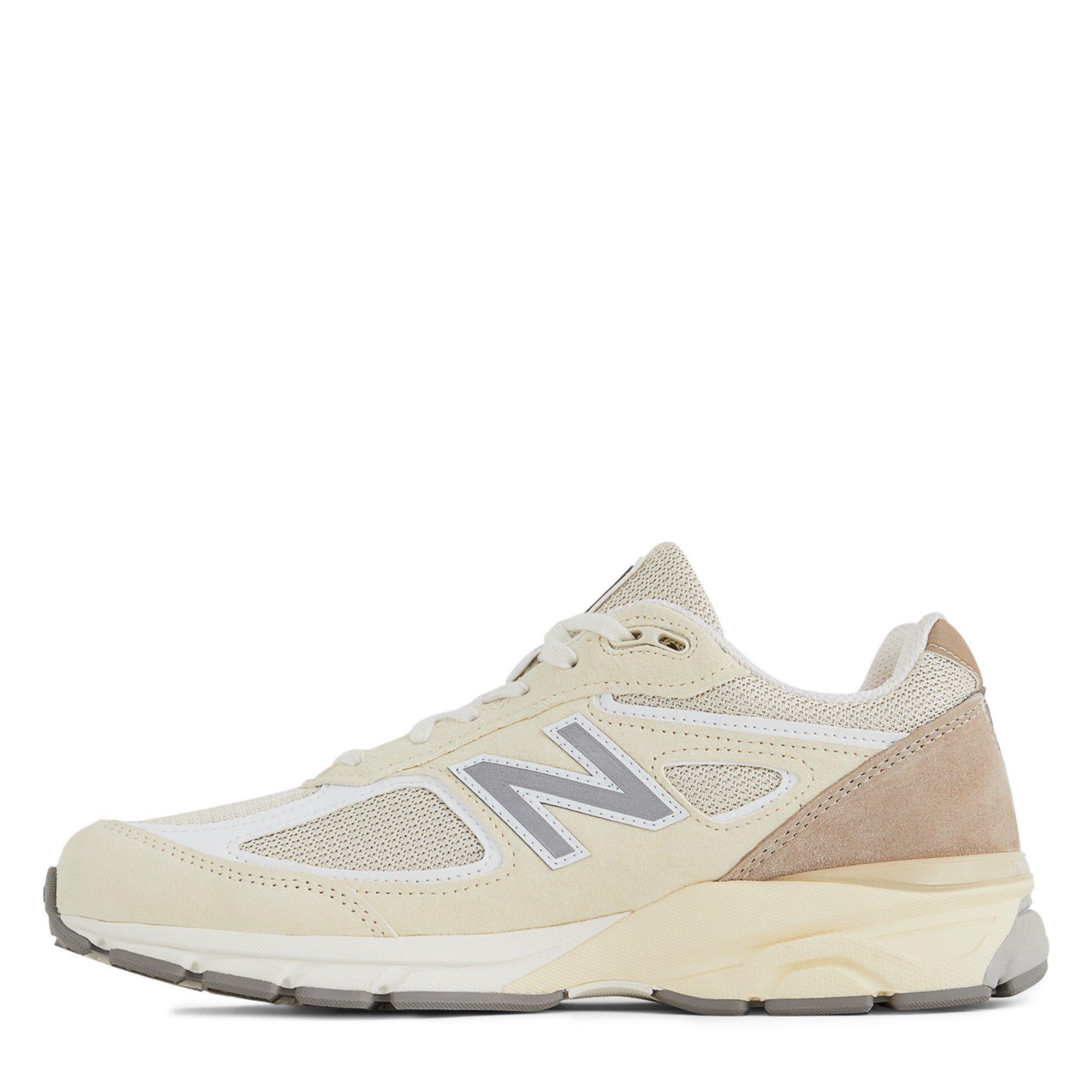 Limestone - New Balance - Unisex Adults Made in USA 990v4 Low-Top Trainers - 6