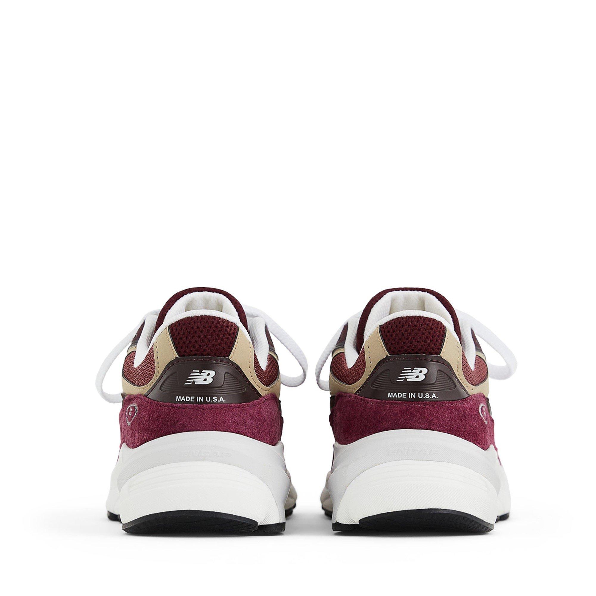 Burgundy - New Balance - New Balance 990v6 Trainers Made In Usa - 3