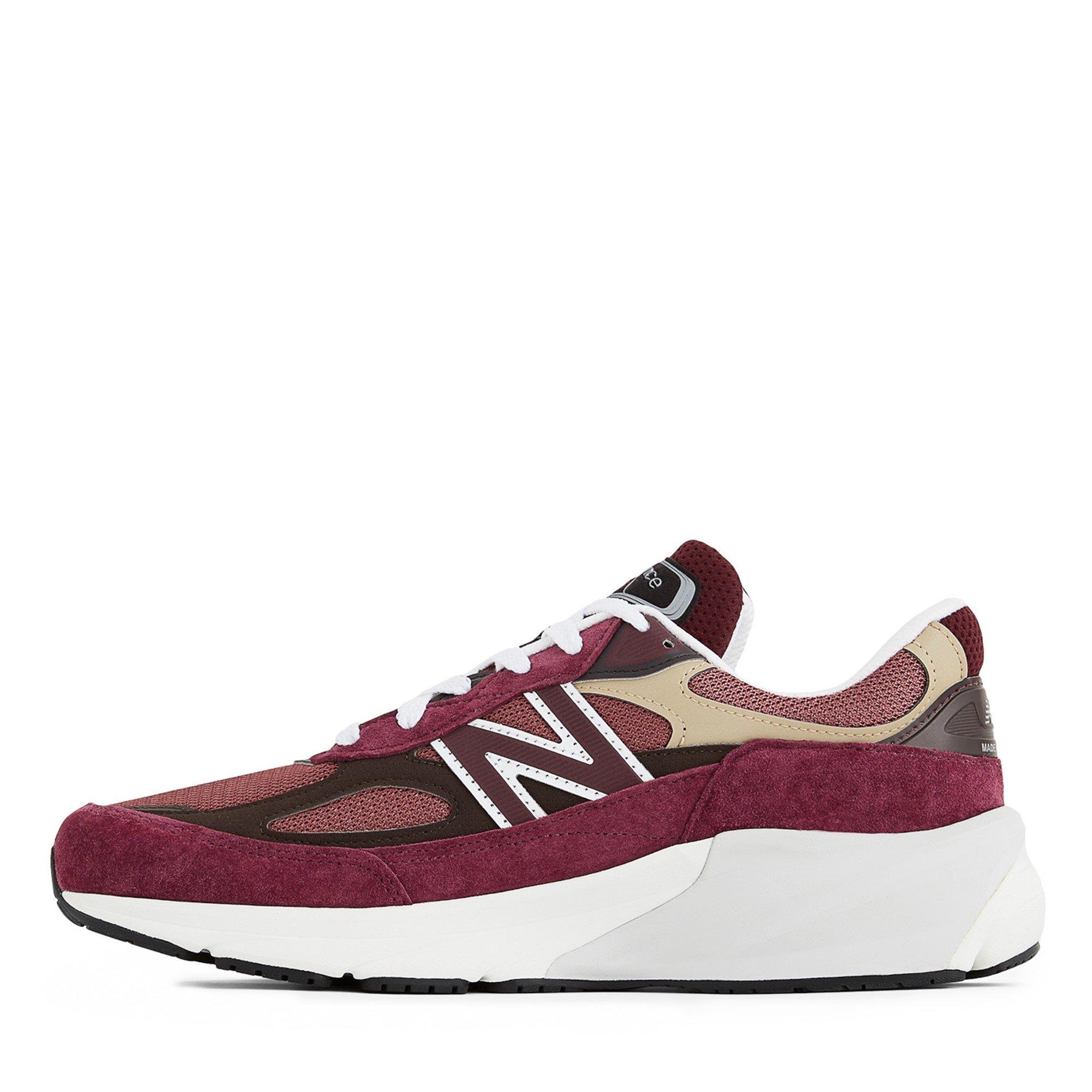 Burgundy - New Balance - New Balance 990v6 Trainers Made In Usa - 6