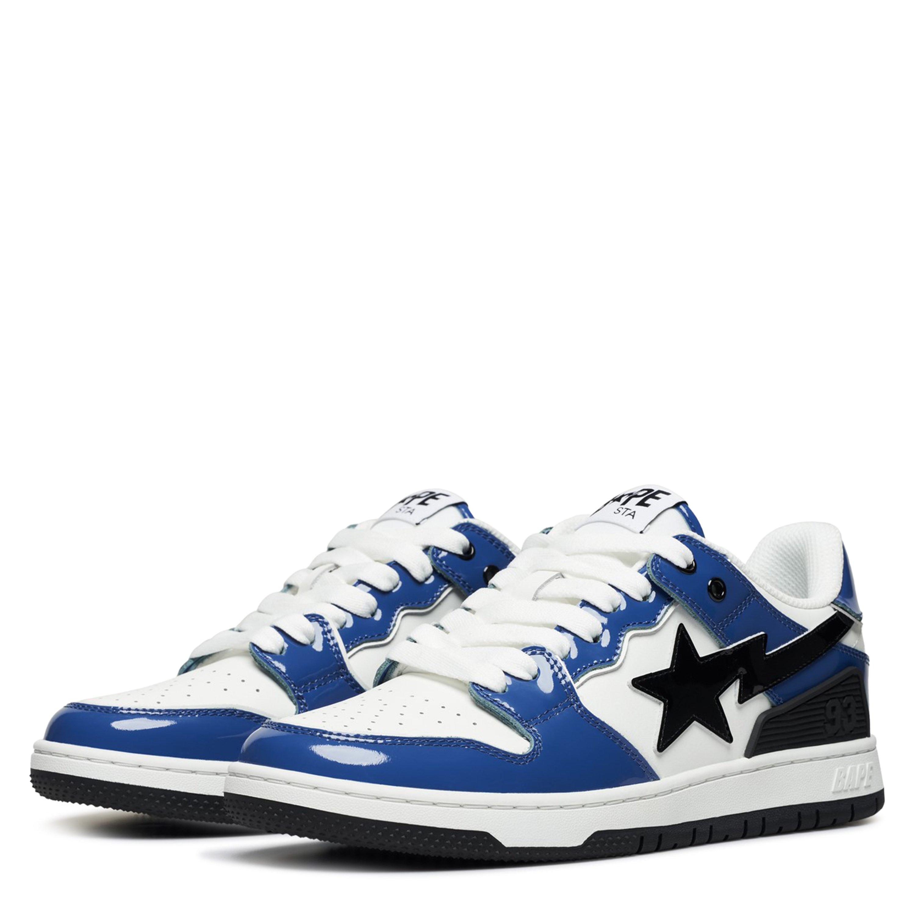 A Bathing Ape Sk8 Sta M2 Low Trainers - Blue - Size 7 (41)