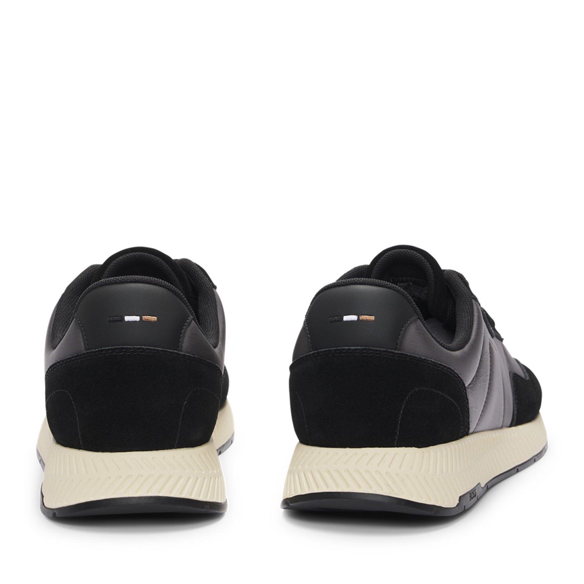 Charcoal 010 - Boss - Men's Titanium Run Trainers - 4