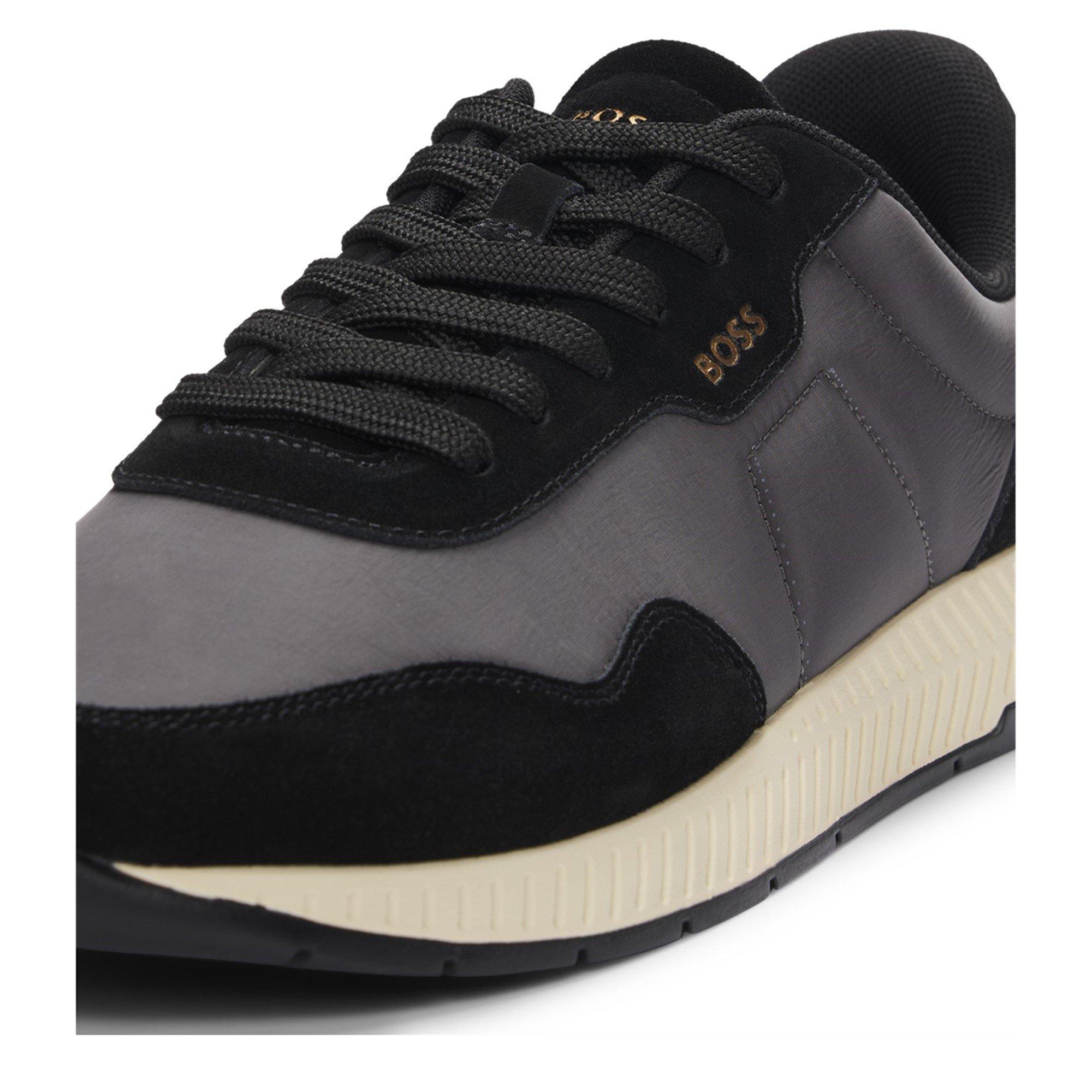 Charcoal 010 - Boss - Men's Titanium Run Trainers - 7