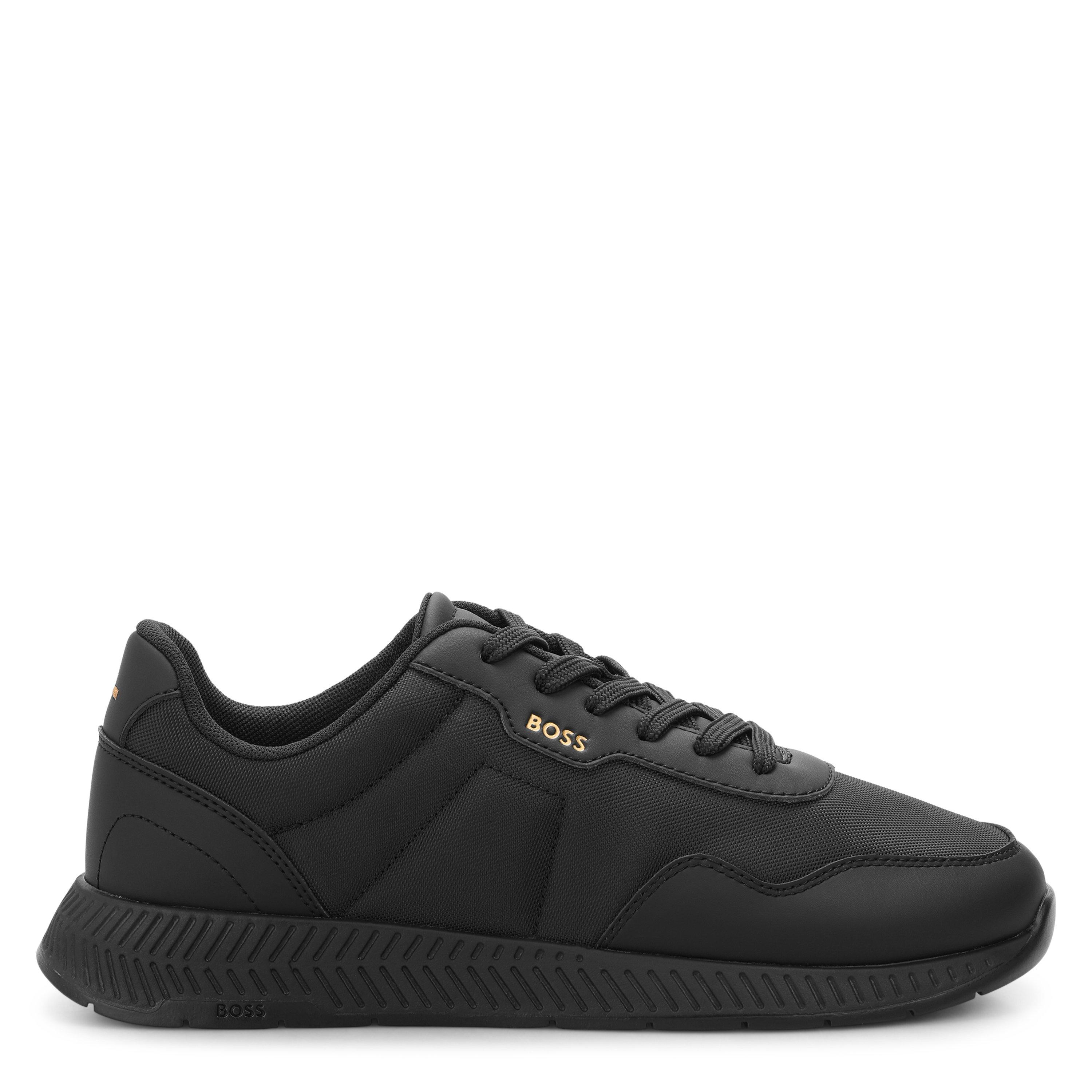 Boss Men's Titanium Run Low-Top Trainers - Black - 8 (42)