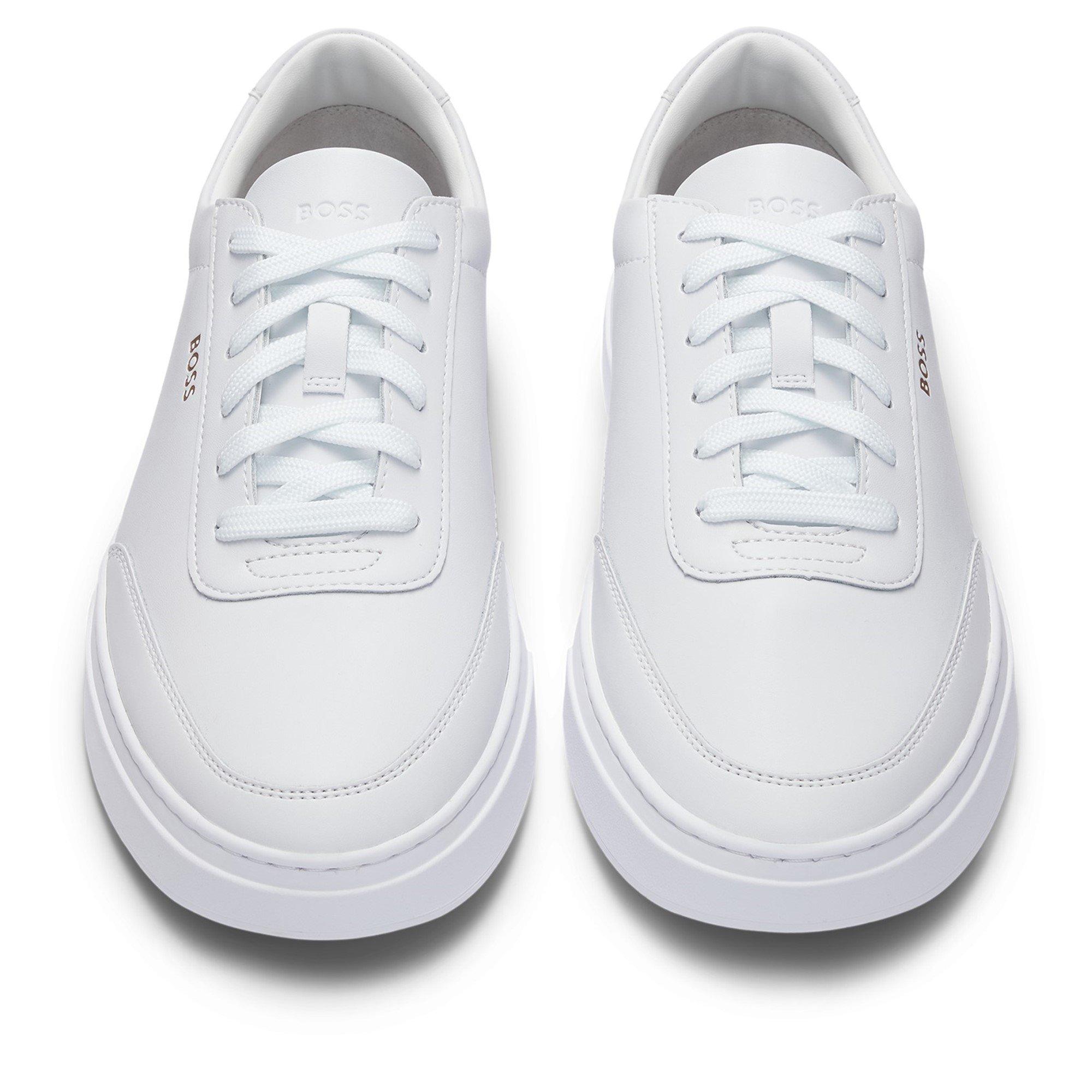 White 100 - Boss - Men's Kieran Tenn Al Low Trainers - 10