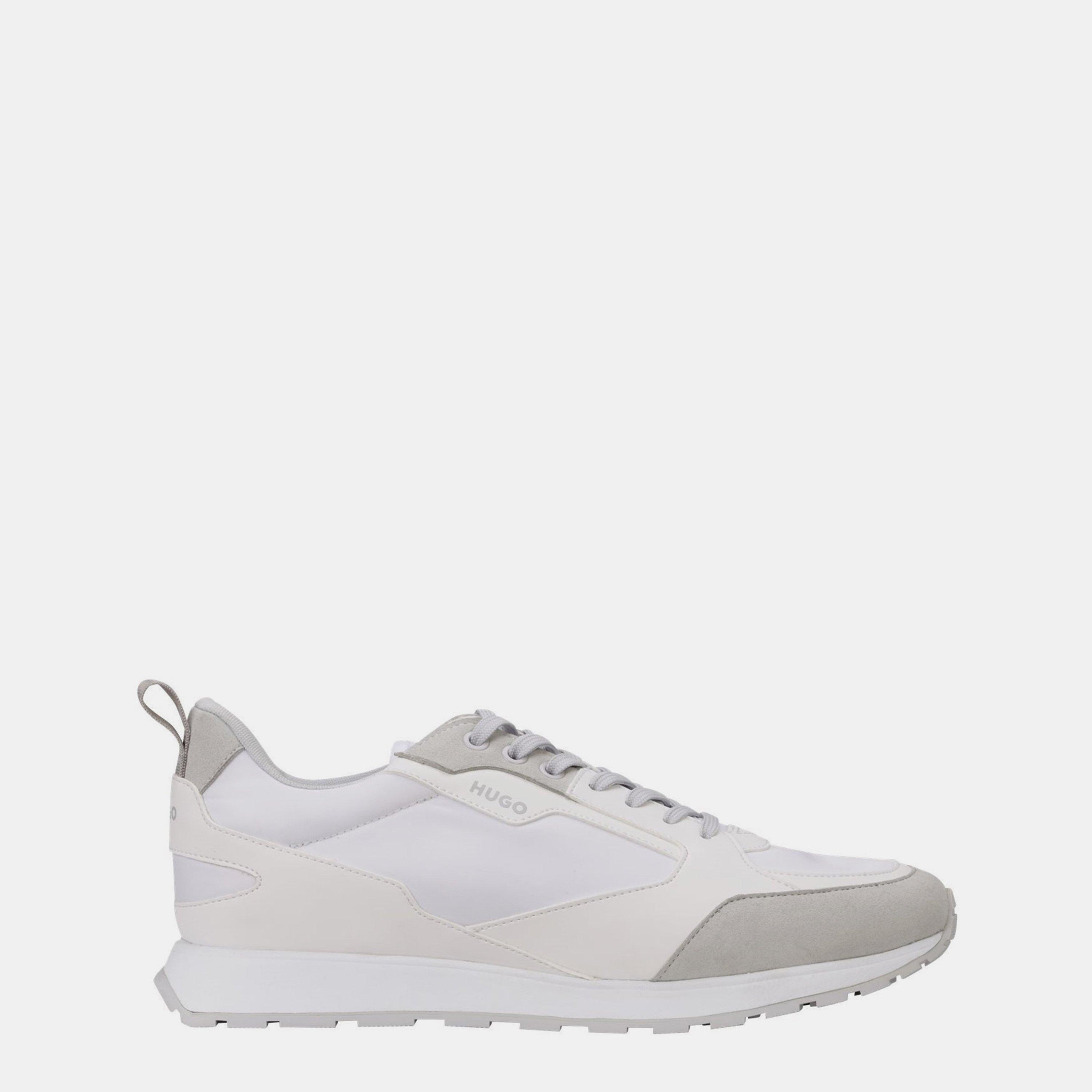 Hugo Men's Icelin Runners - Open White 121 - 7 (41)
