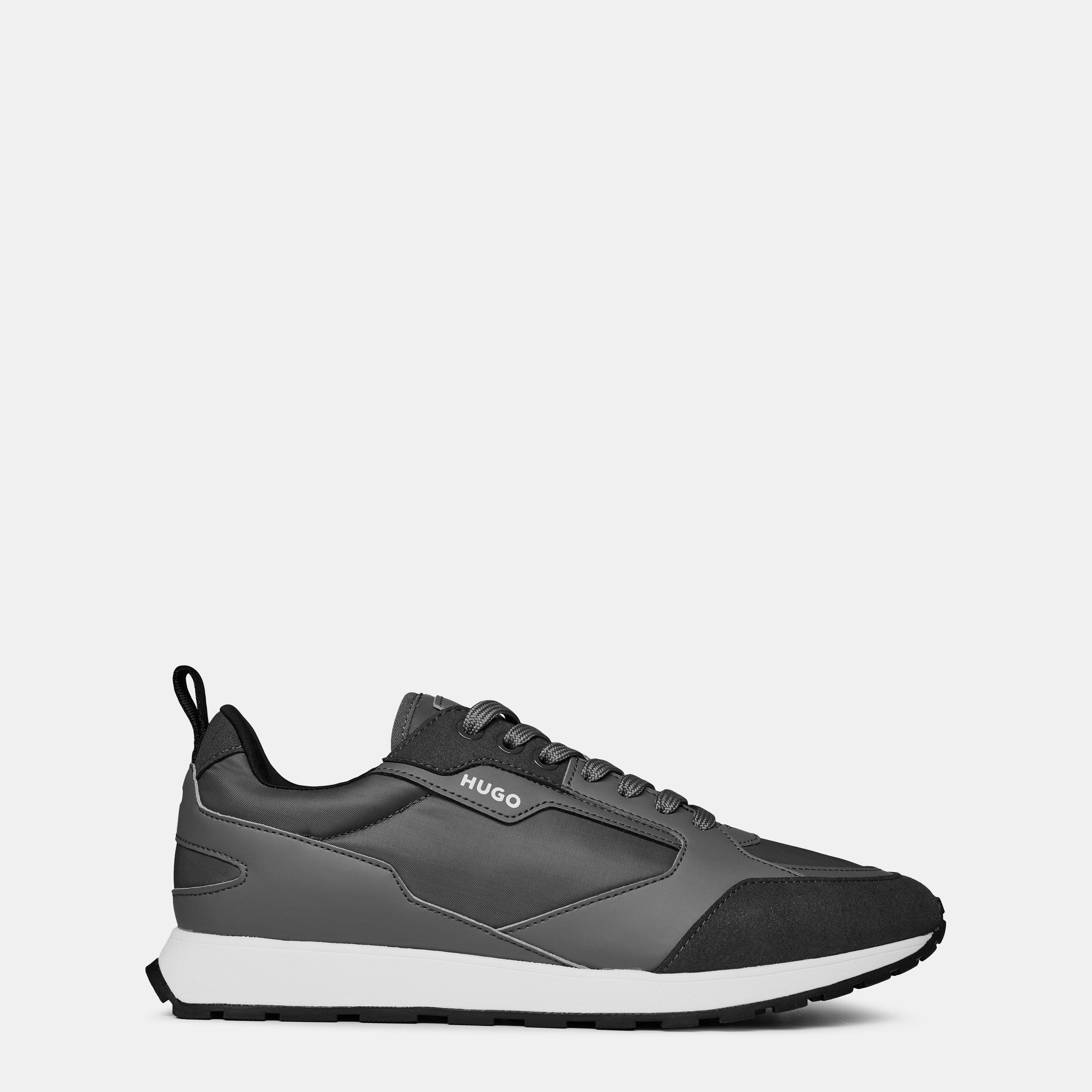 Hugo Men's Icelin Runners - Med Grey 030 - 8 (42)