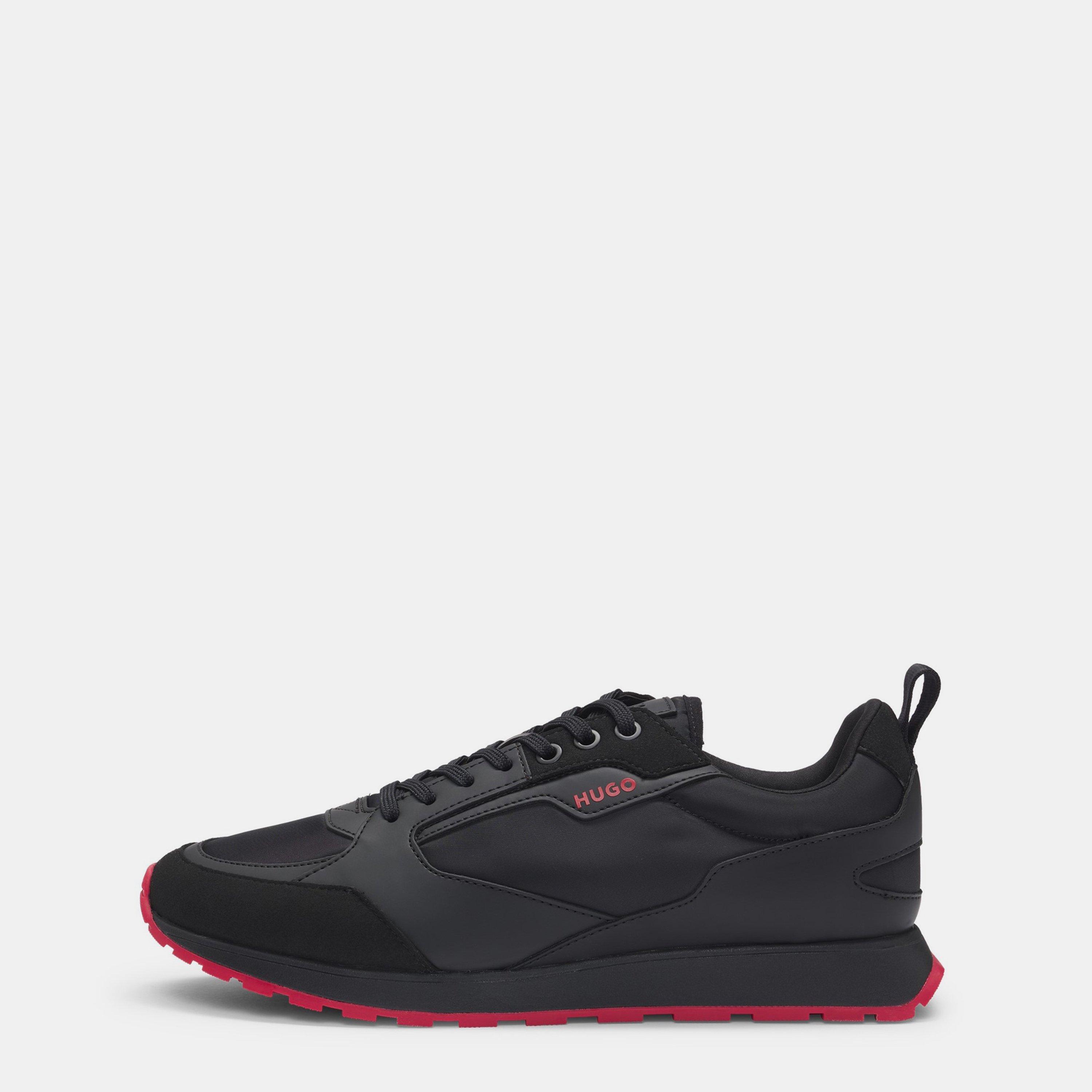 Black/Red 001 - Hugo - Men's Icelin Runners - 2