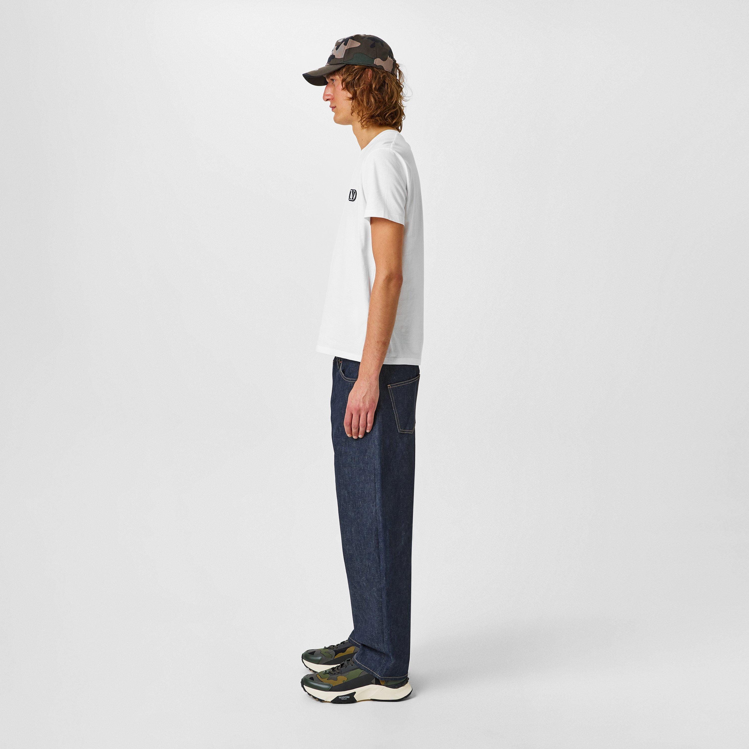 Khaki Camo - Valentino Garavani - Low Top True Act Trainers - 6